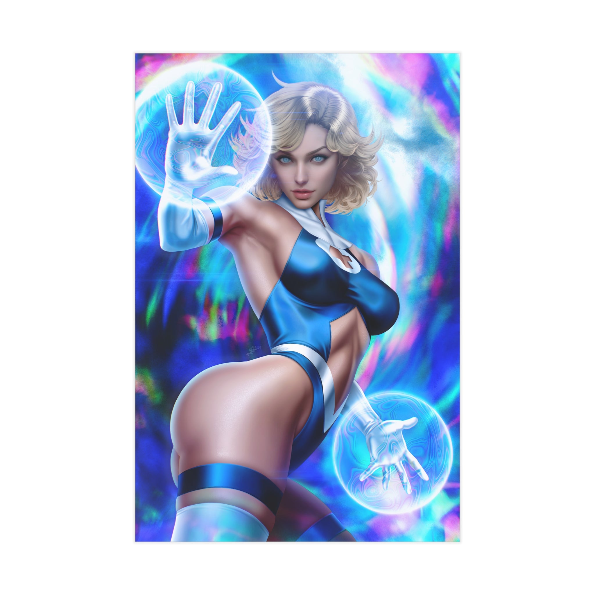 "Fantastic" B Invisible Woman Mini Art Print