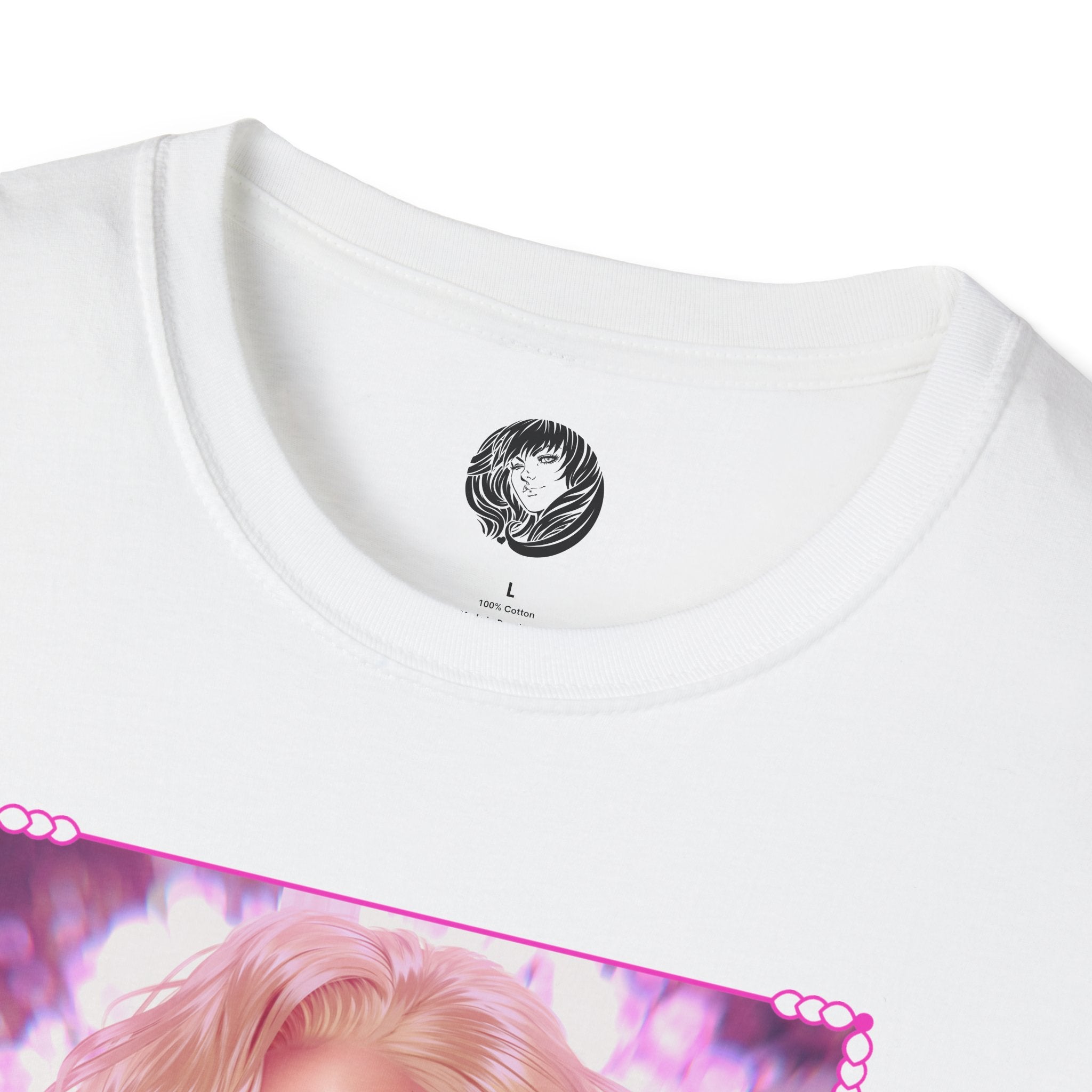 Bold Barbie Pink Glam Graphic Unisex T-Shirt