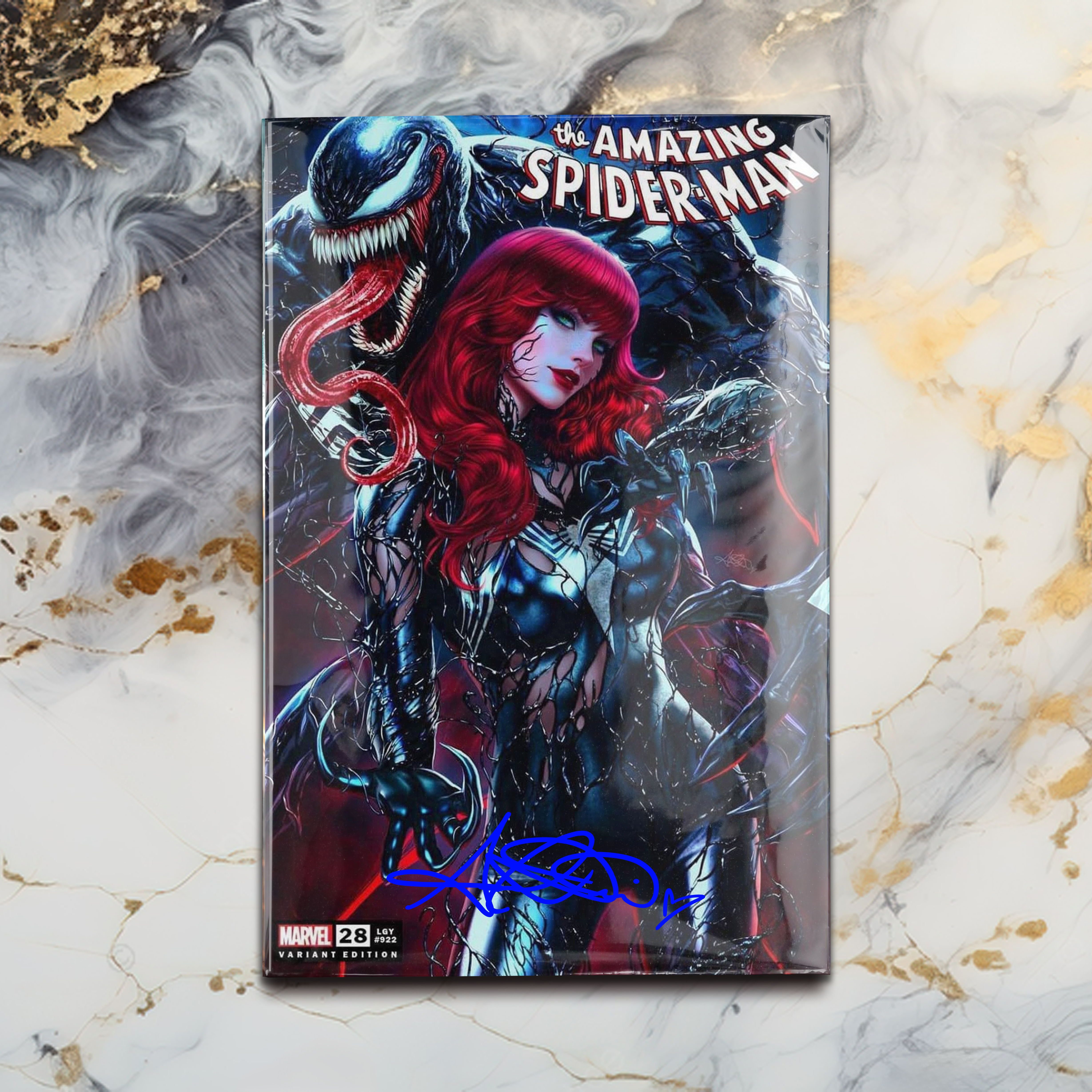 The Amazing Spider-Man #28 Trade Dress Ariel Diaz Art Exclusive Variant