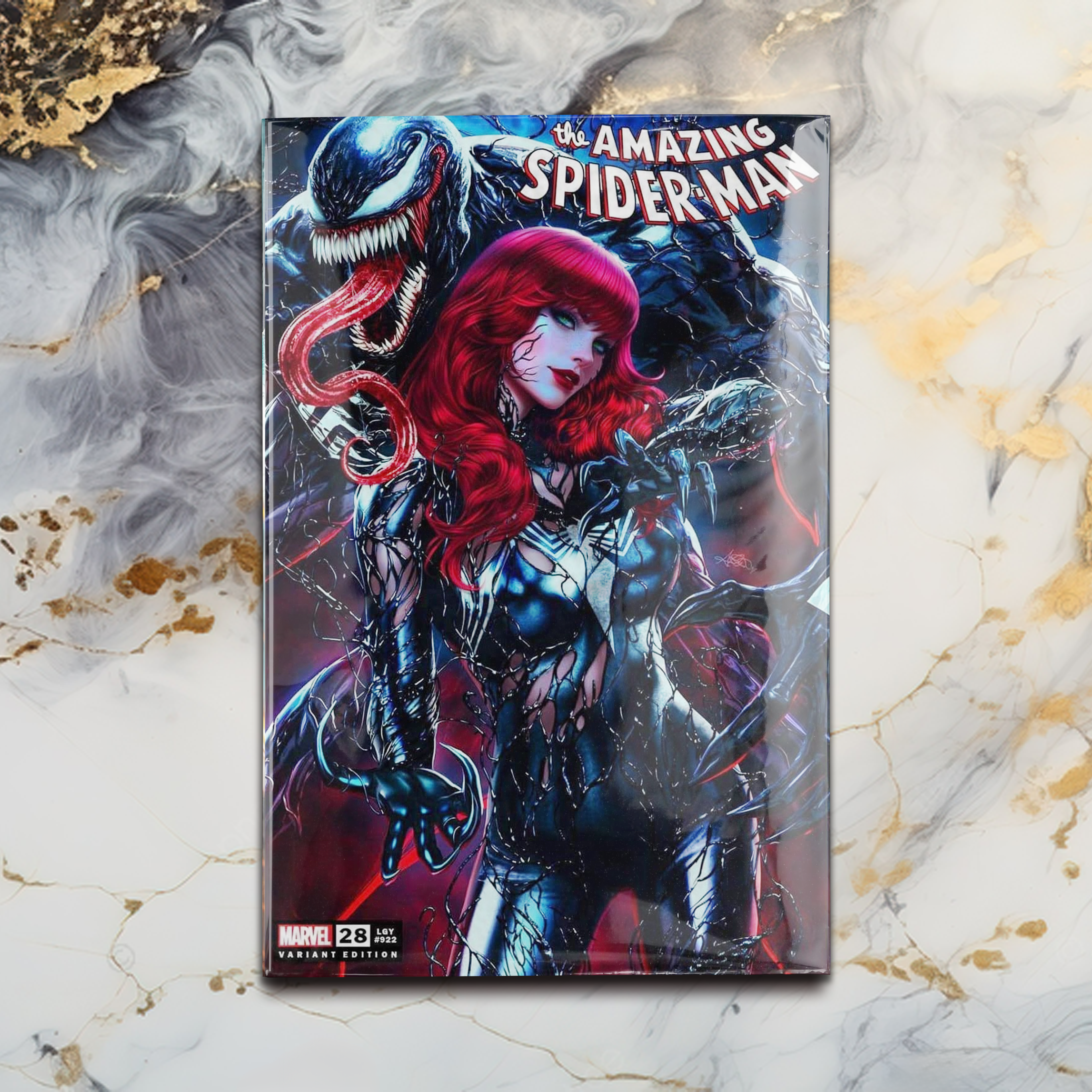 The Amazing Spider-Man #28 Trade Dress Ariel Diaz Art Exclusive Variant