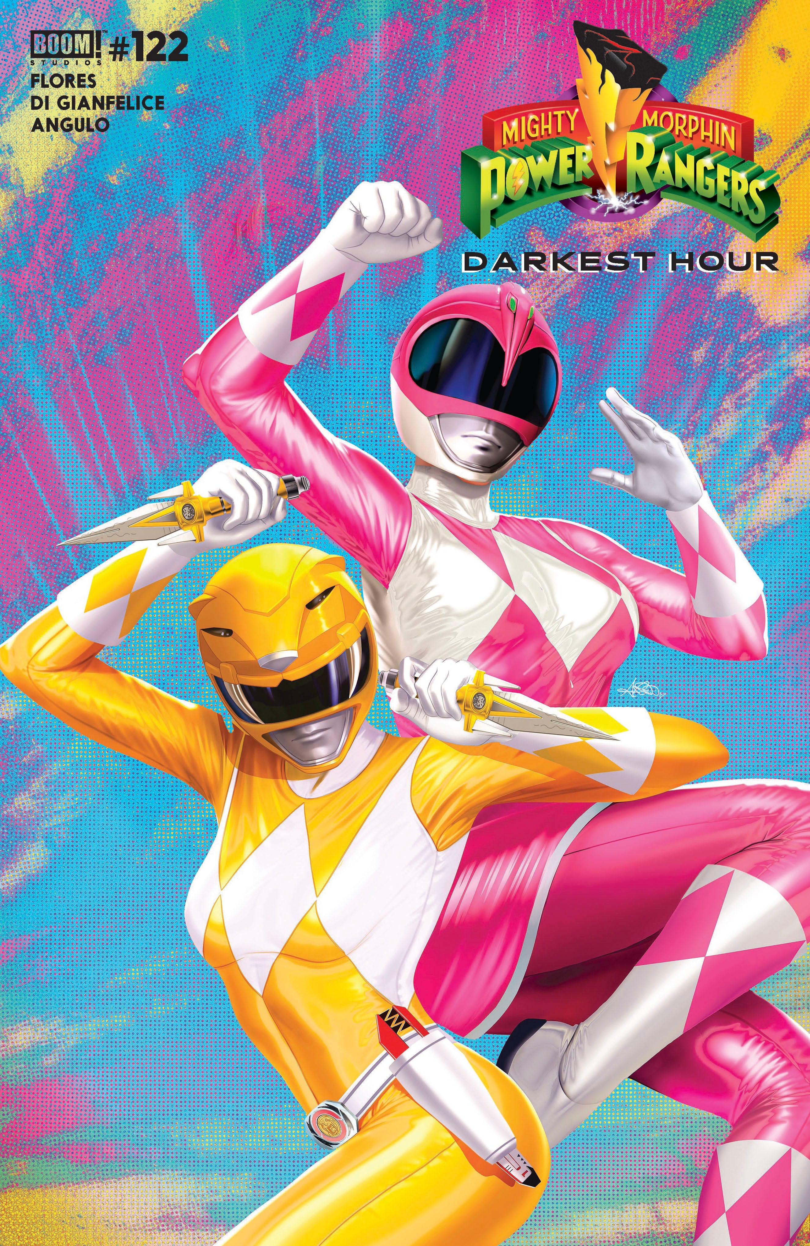 MIGHTY MORPHIN POWER RANGERS #122 Trade Dress Ariel Diaz Art Exclusive Variant