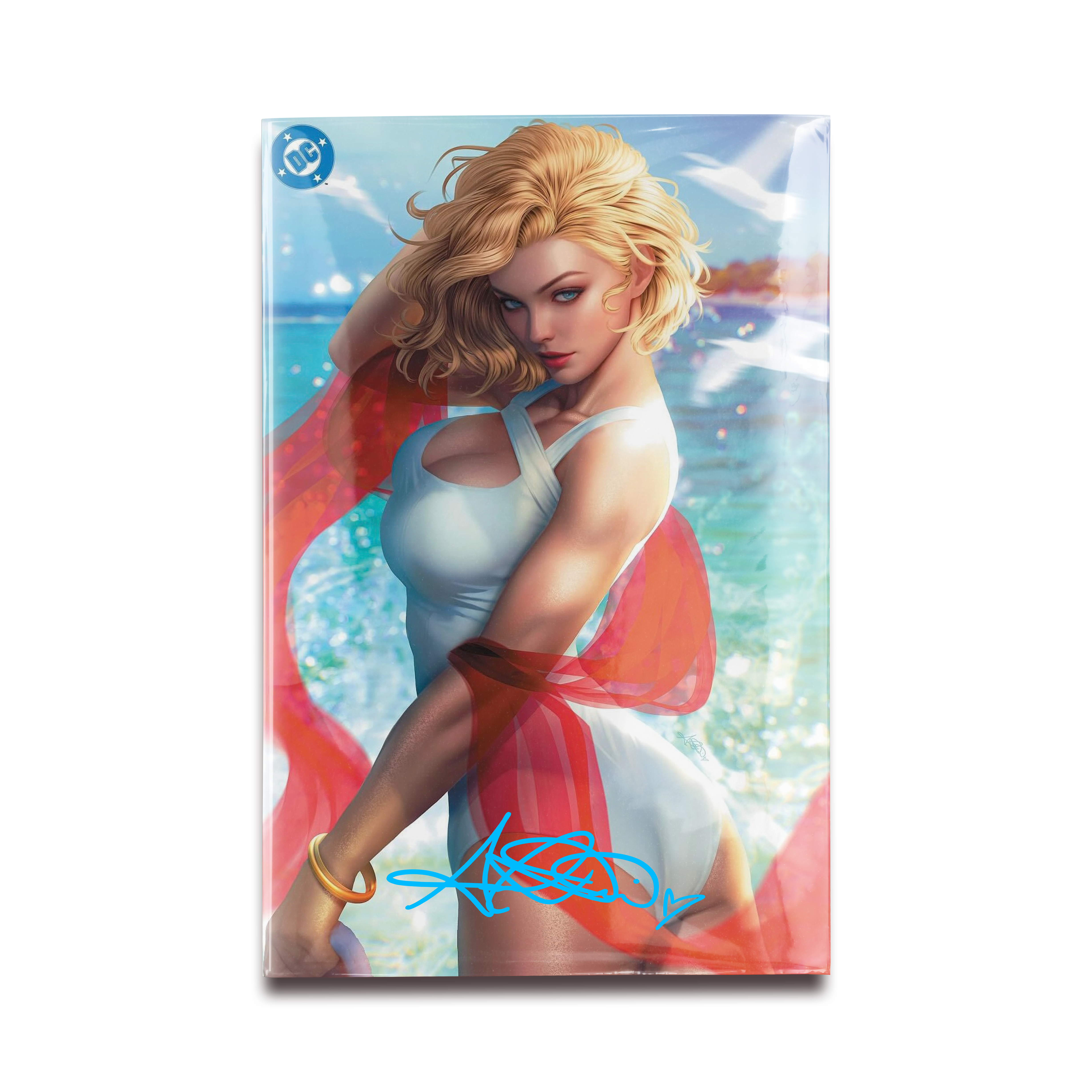 DC’s G’nort’s Illustrated #1 Powergirl Virgin Edition!
