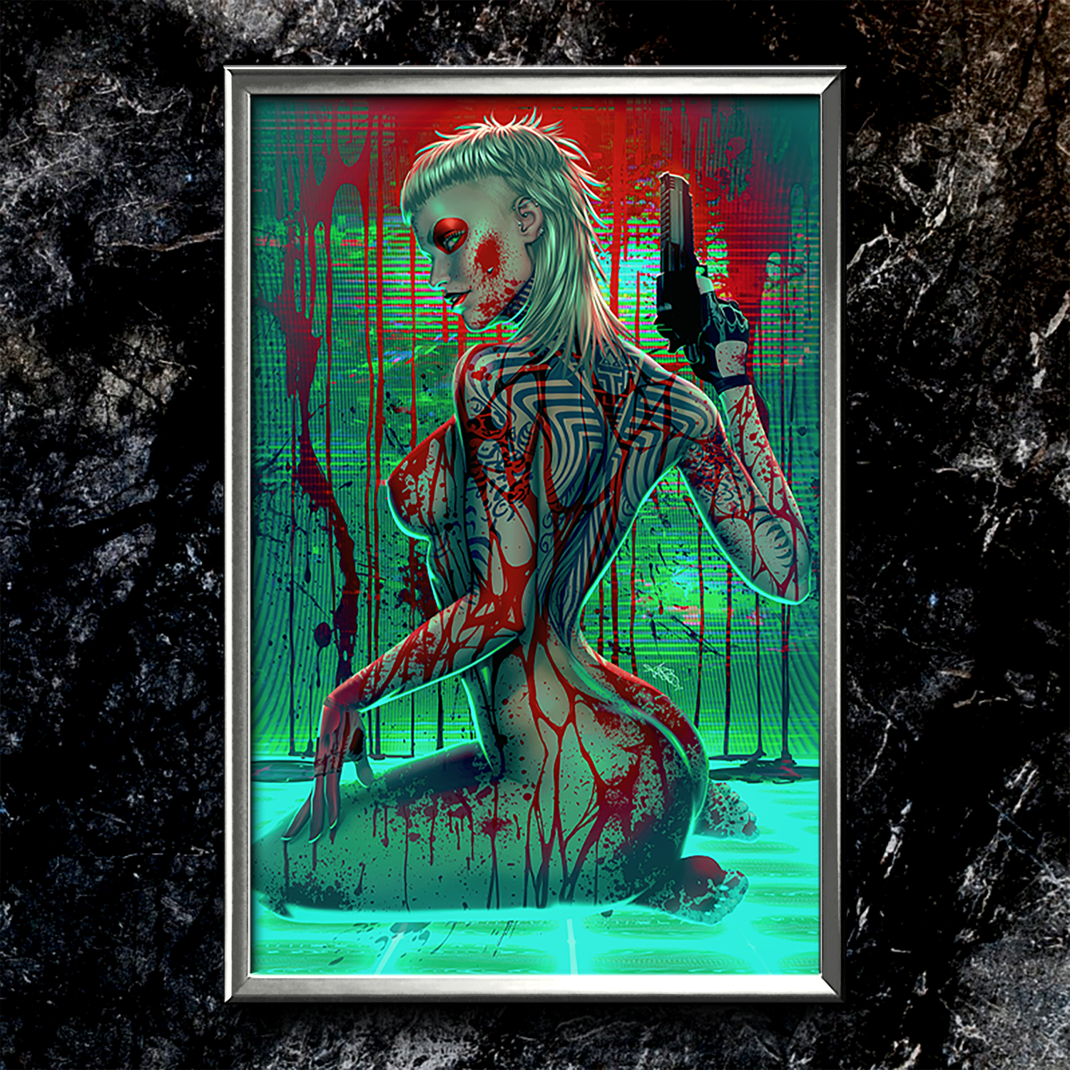 W0RLDTR33 #9 Semi-Gloss Art Print