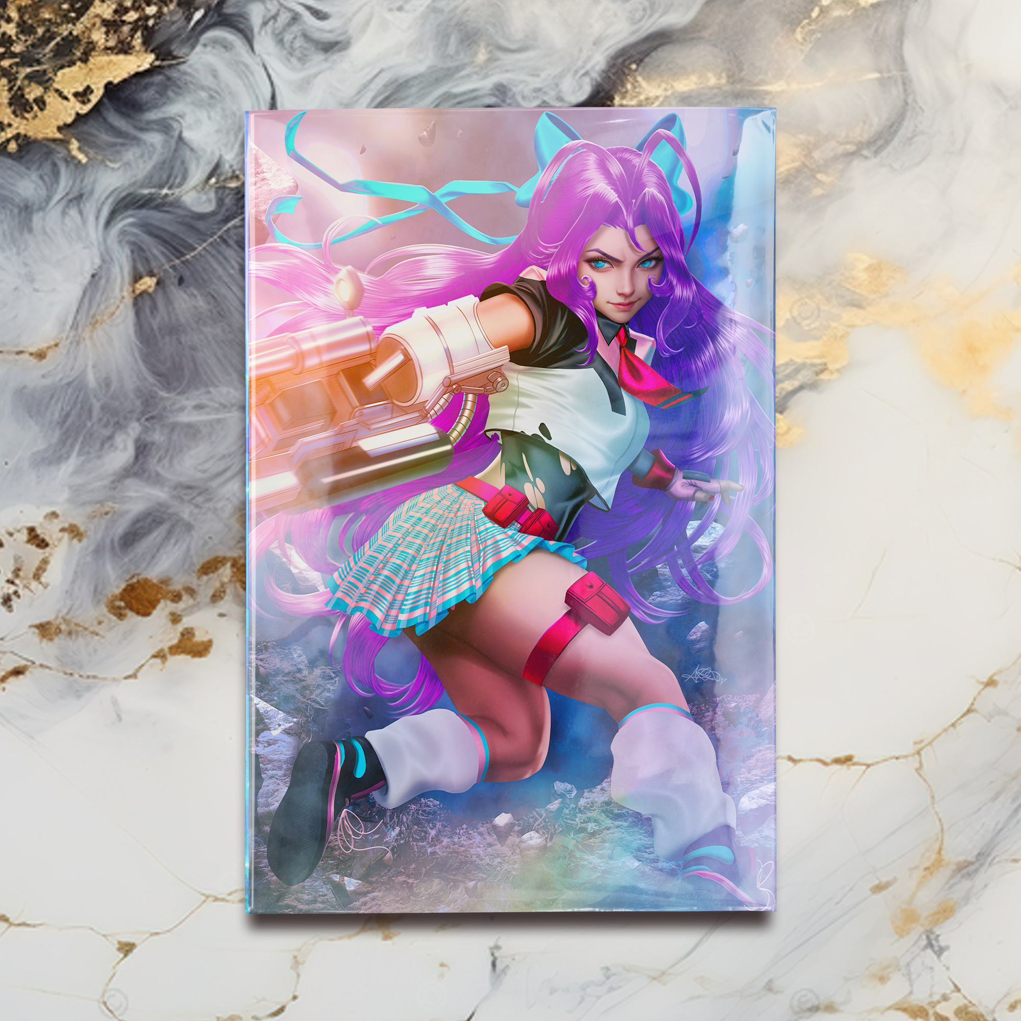 Gun Cannon #1 ADA Ariel Diaz Art Foil Exclusive Variant