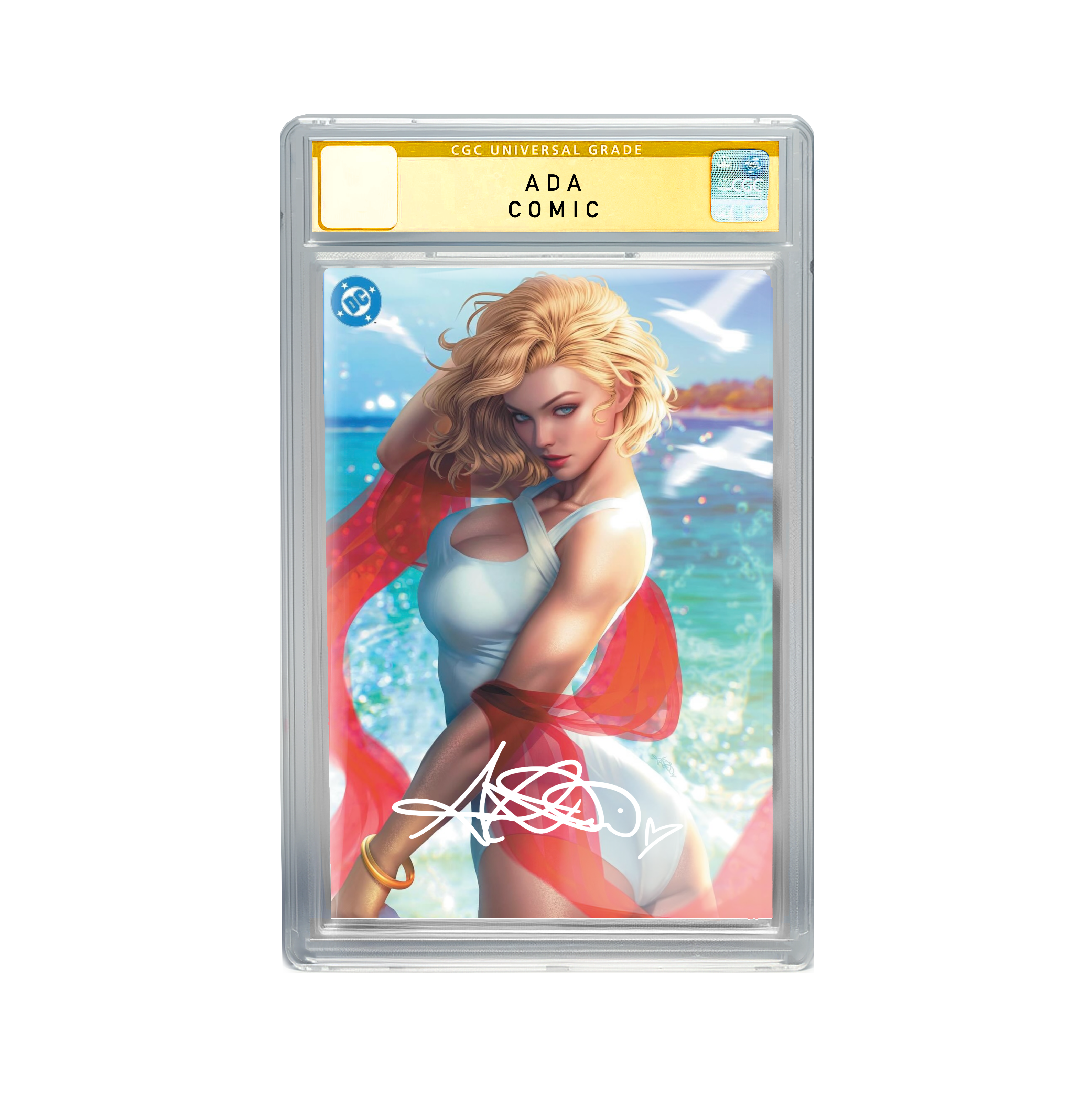 DC’s G’nort’s Illustrated #1 Powergirl Virgin Edition!