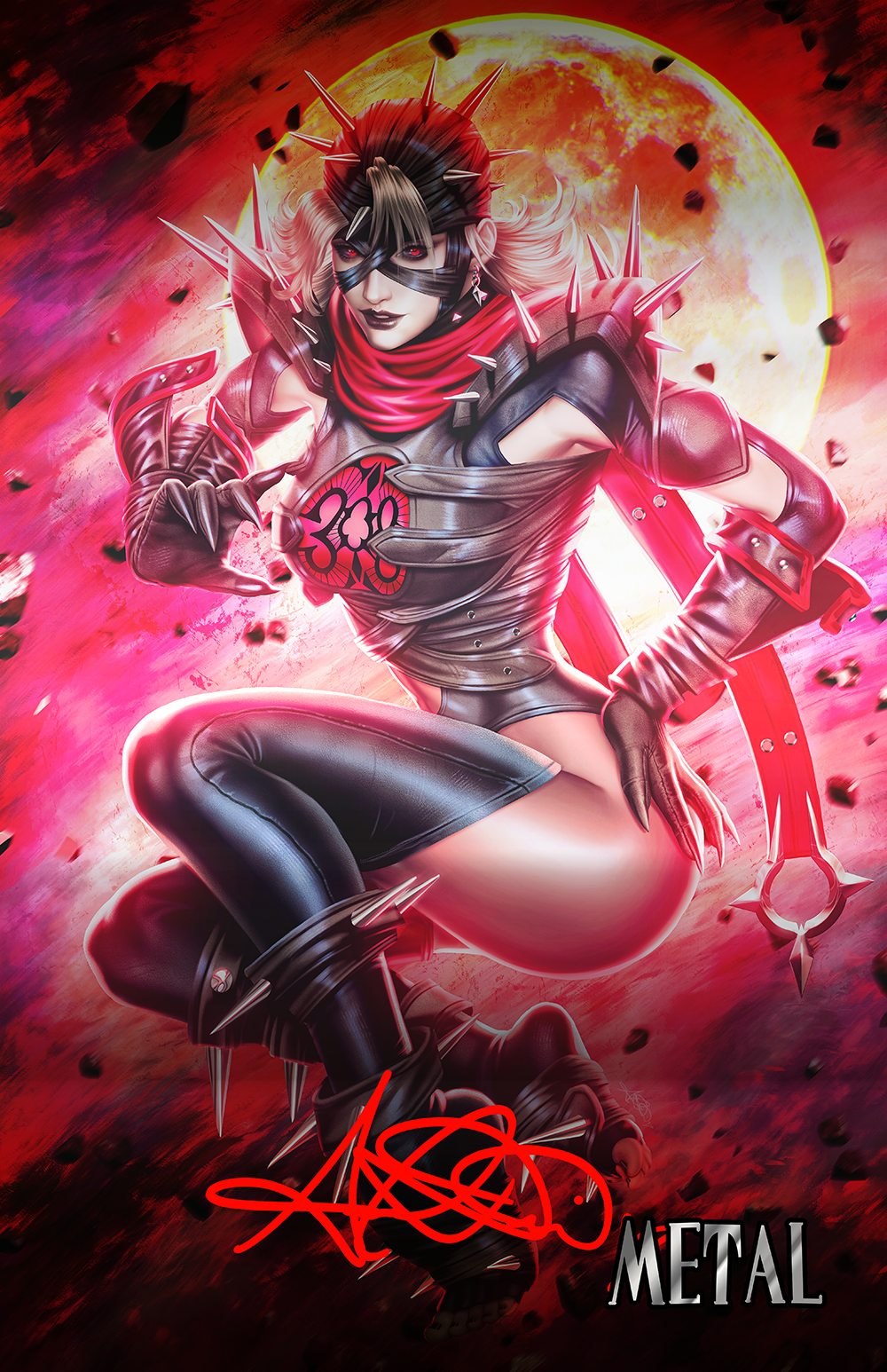 FUN SIZE Marvel Rivals "Malice" Limited Art Print