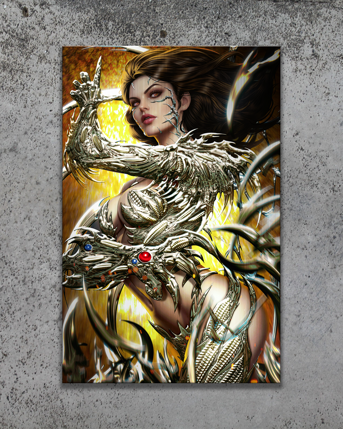 Witchblade #1 2024 Metal Print