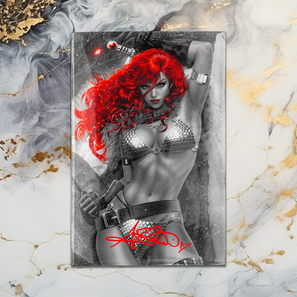 Red Sonja #11 BWR Ariel Diaz Art Exclusive Virgin Variant