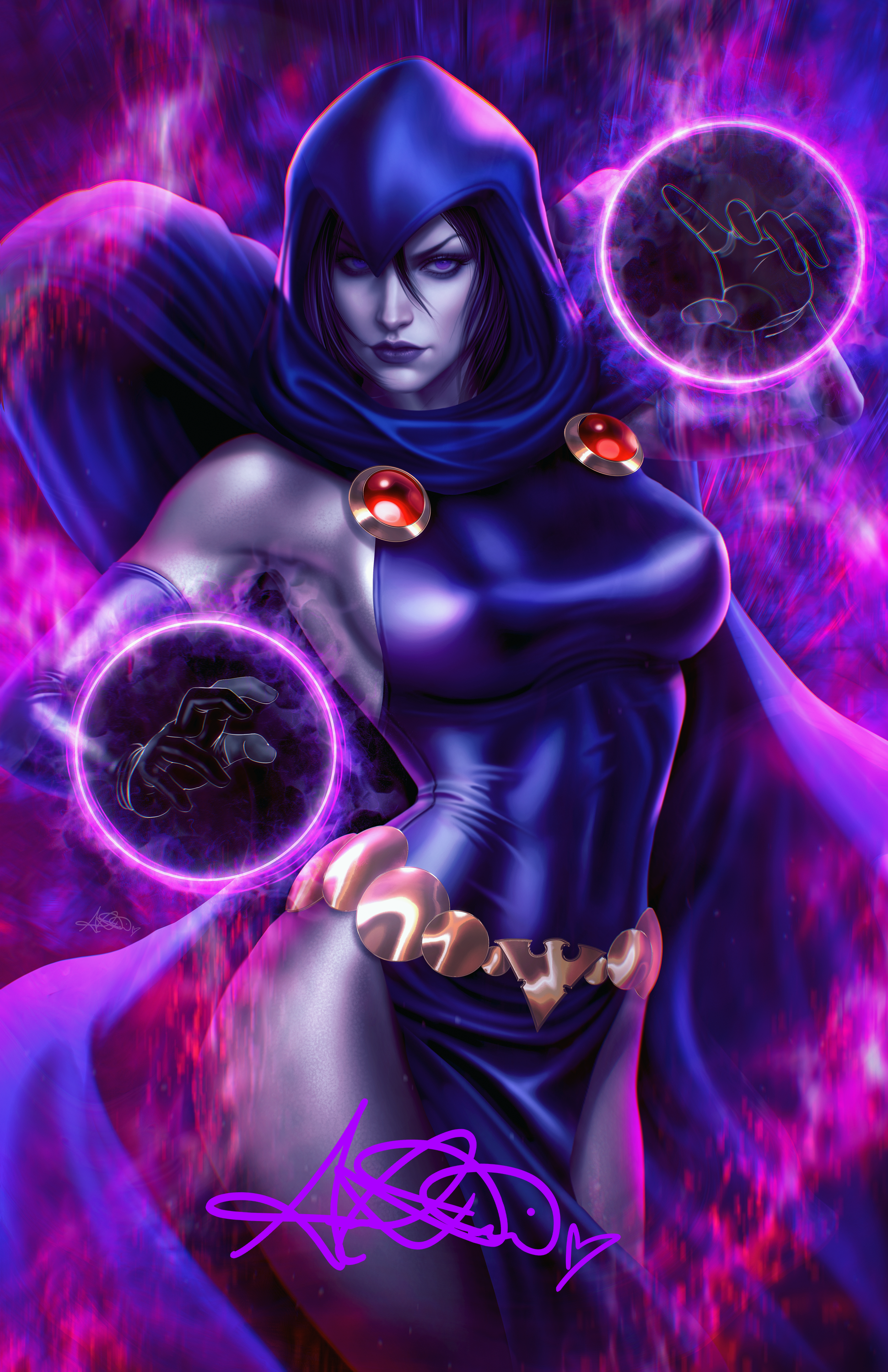 FUN SIZE Raven "Mystic" Limited Art Print