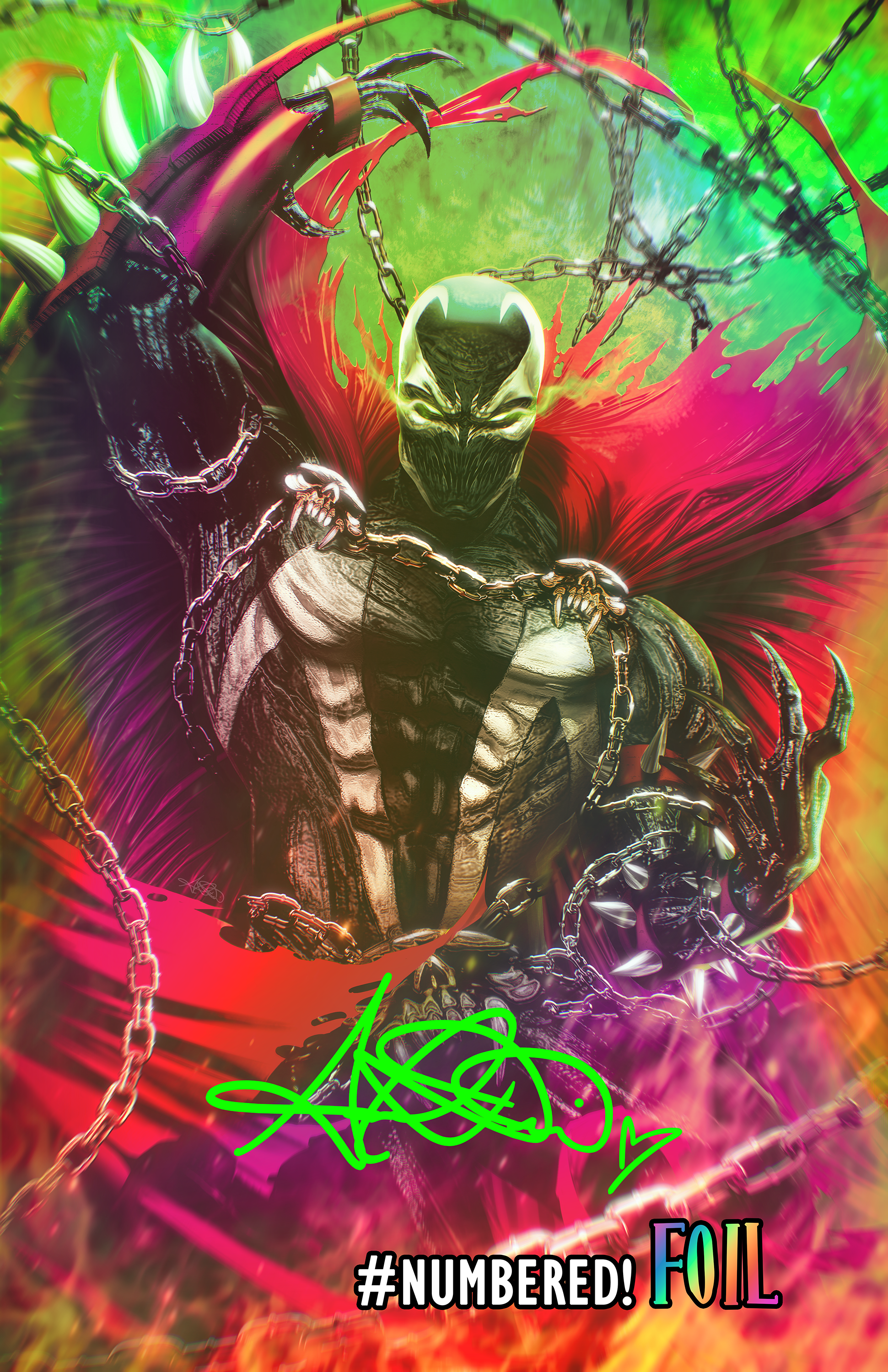 FUN SIZE Spawn "Inferno" Limited Art Print