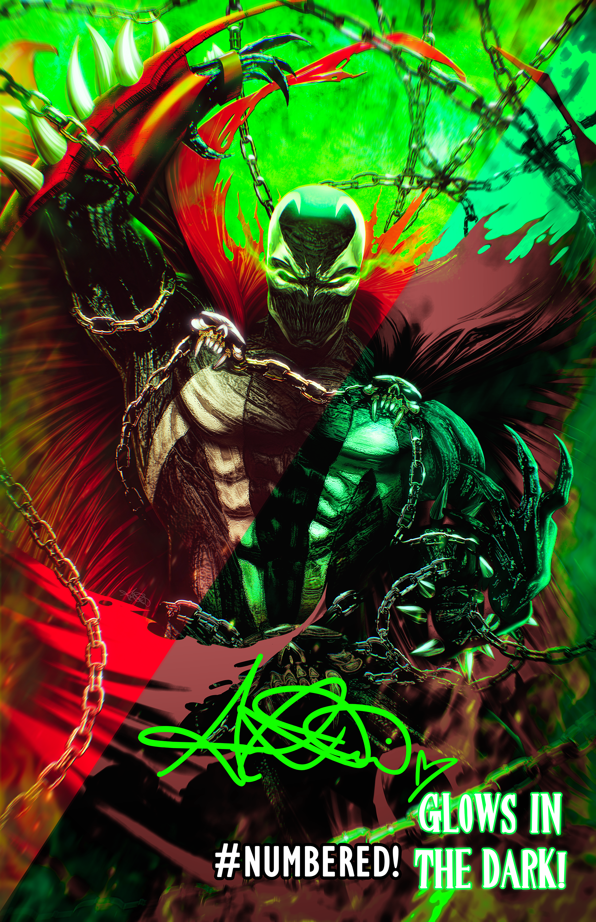 FUN SIZE Spawn "Inferno" Limited Art Print