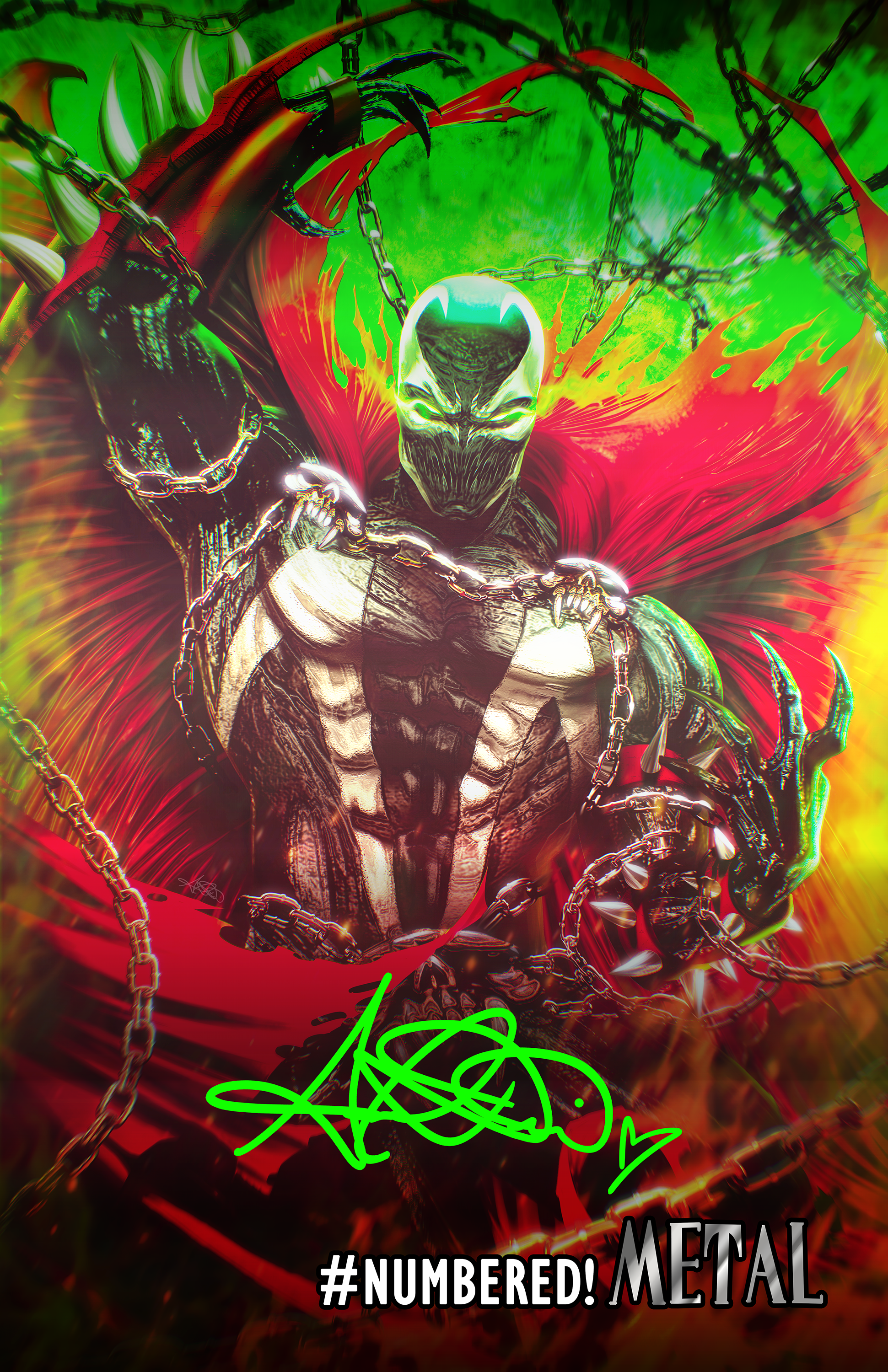 FUN SIZE Spawn "Inferno" Limited Art Print