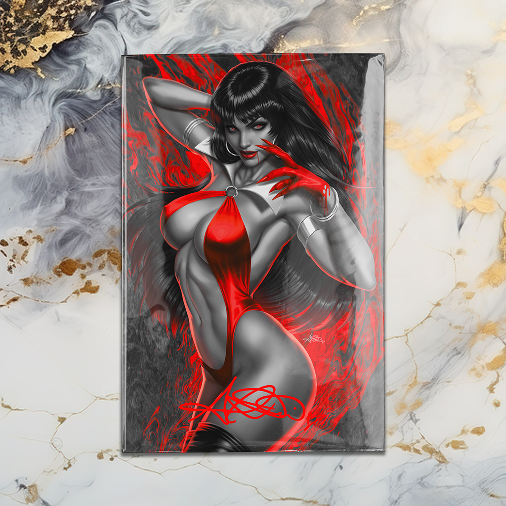 Vampirella: Dark Reflections #1 BWR Ariel Diaz Art Exclusive Virgin Variant