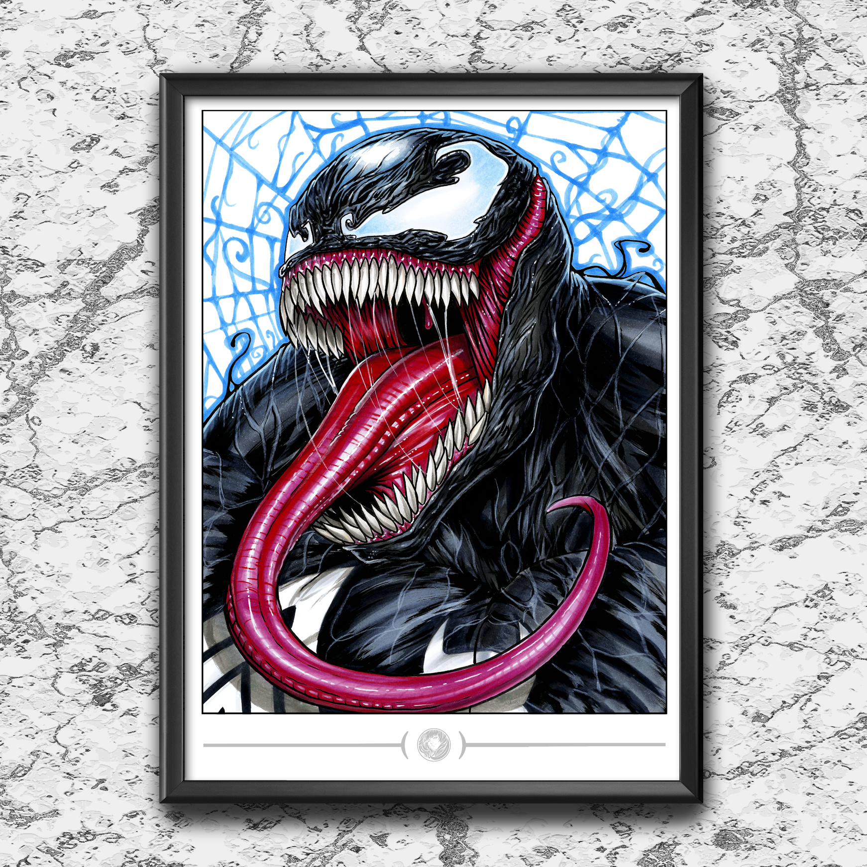 "PREMIUM COLLECTION" Venom B ART PRINT