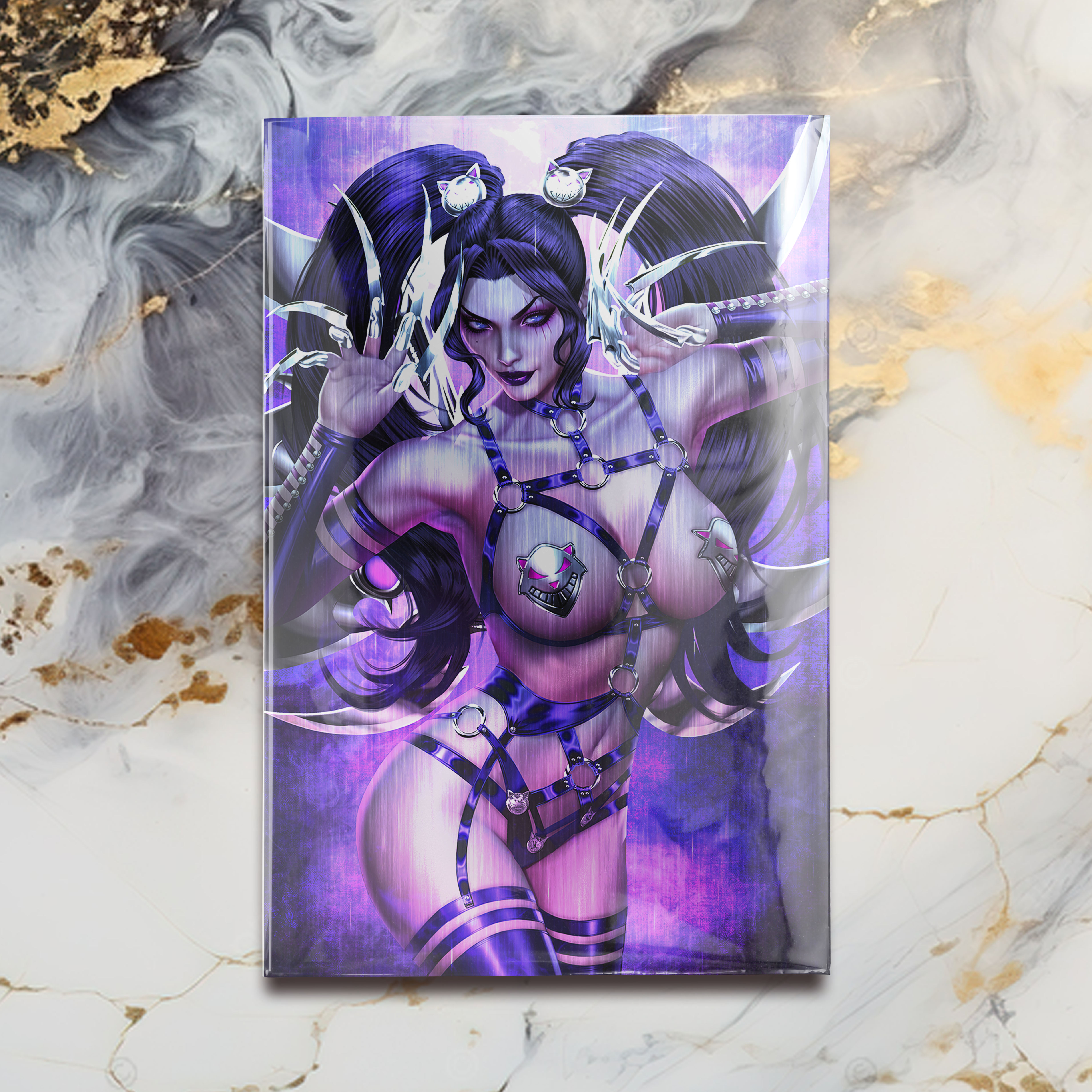 Katfight #1 Ariel Diaz Art Metal Exclusive Variant