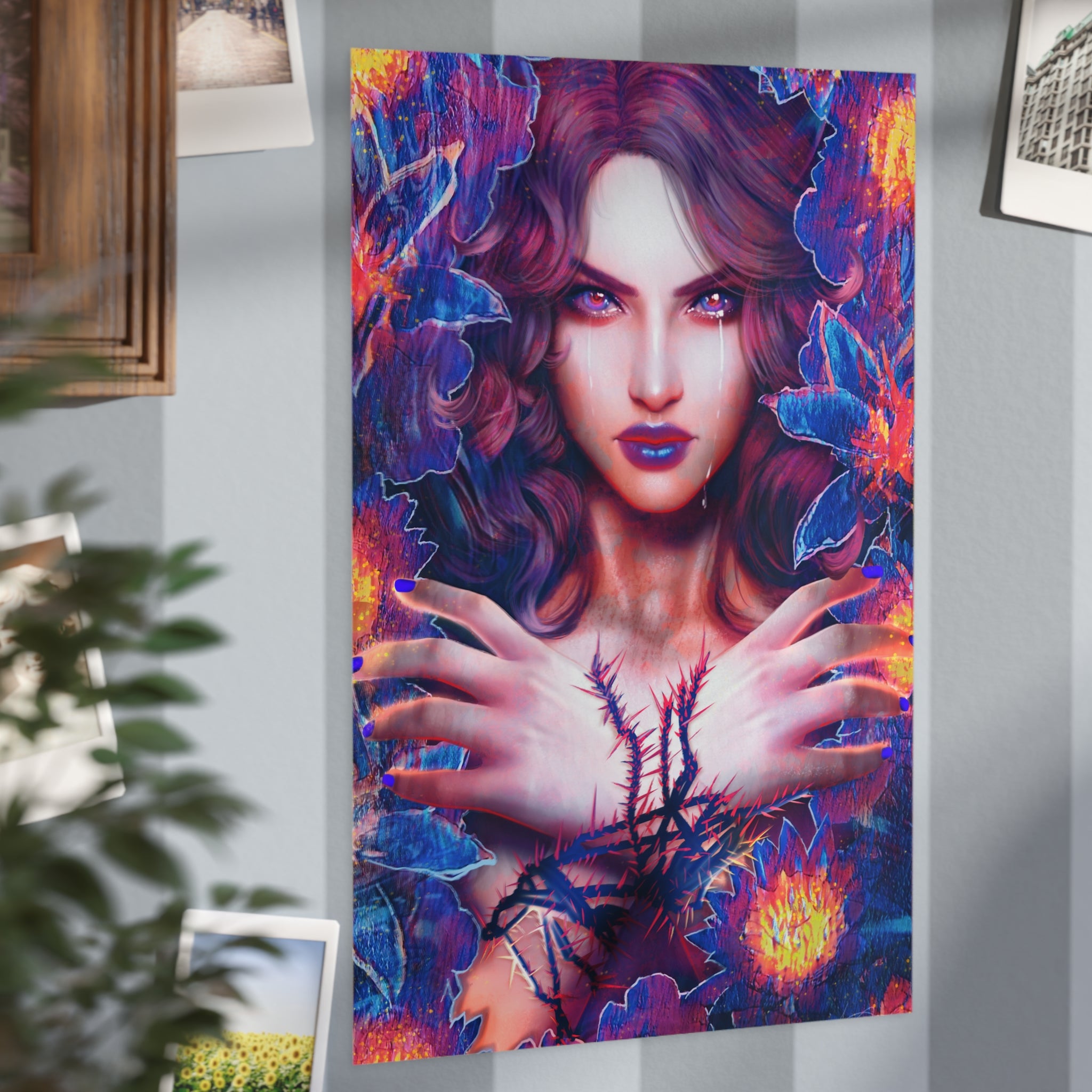 "Torment" Mini Art Print