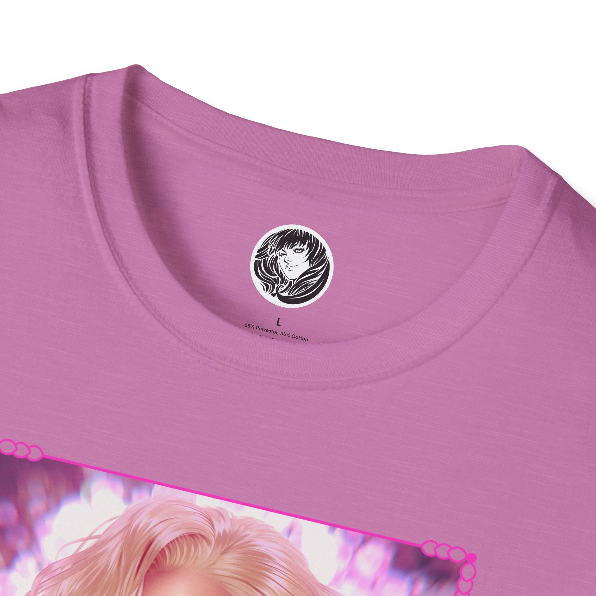 Bold Barbie Pink Glam Graphic Unisex T-Shirt