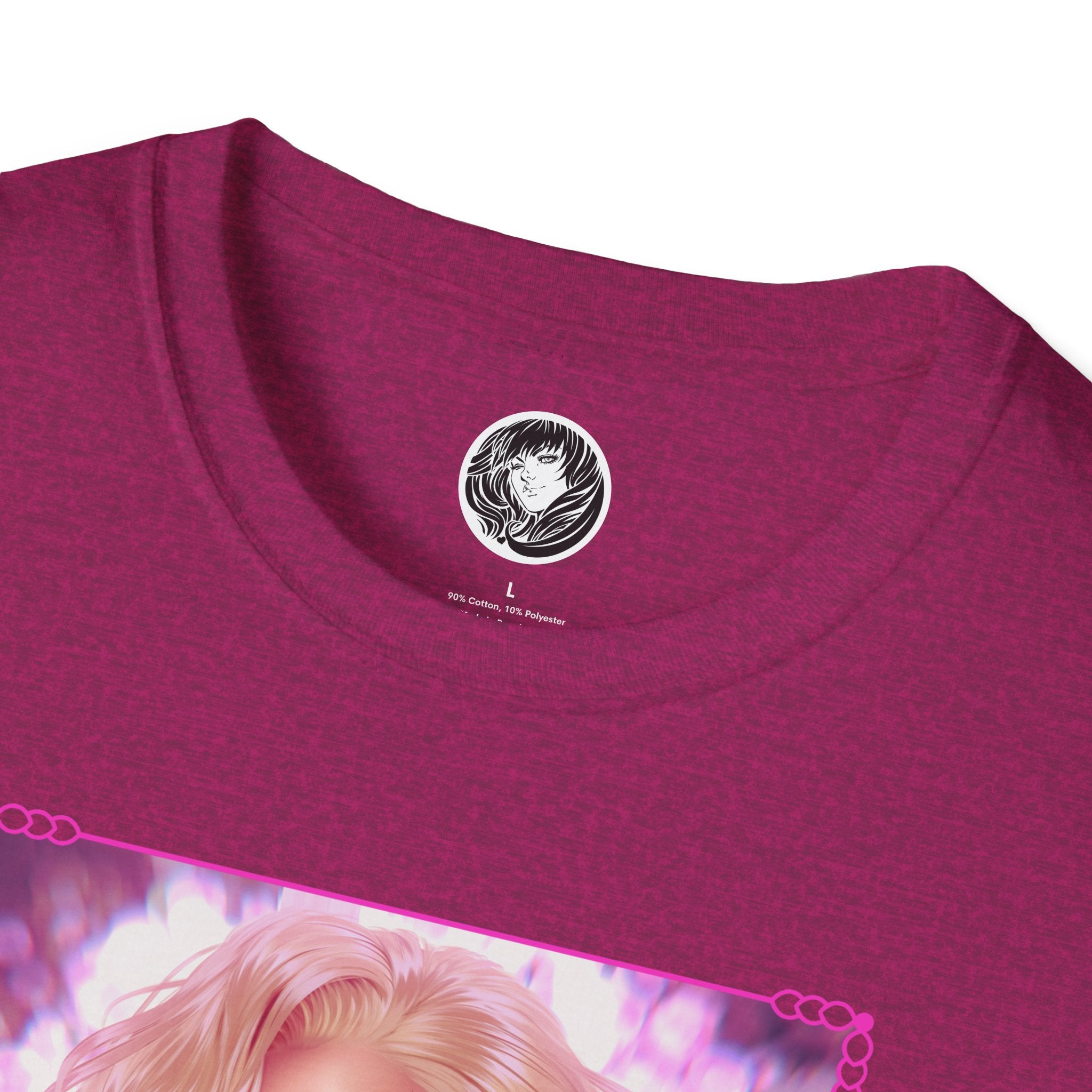 Bold Barbie Pink Glam Graphic Unisex T-Shirt