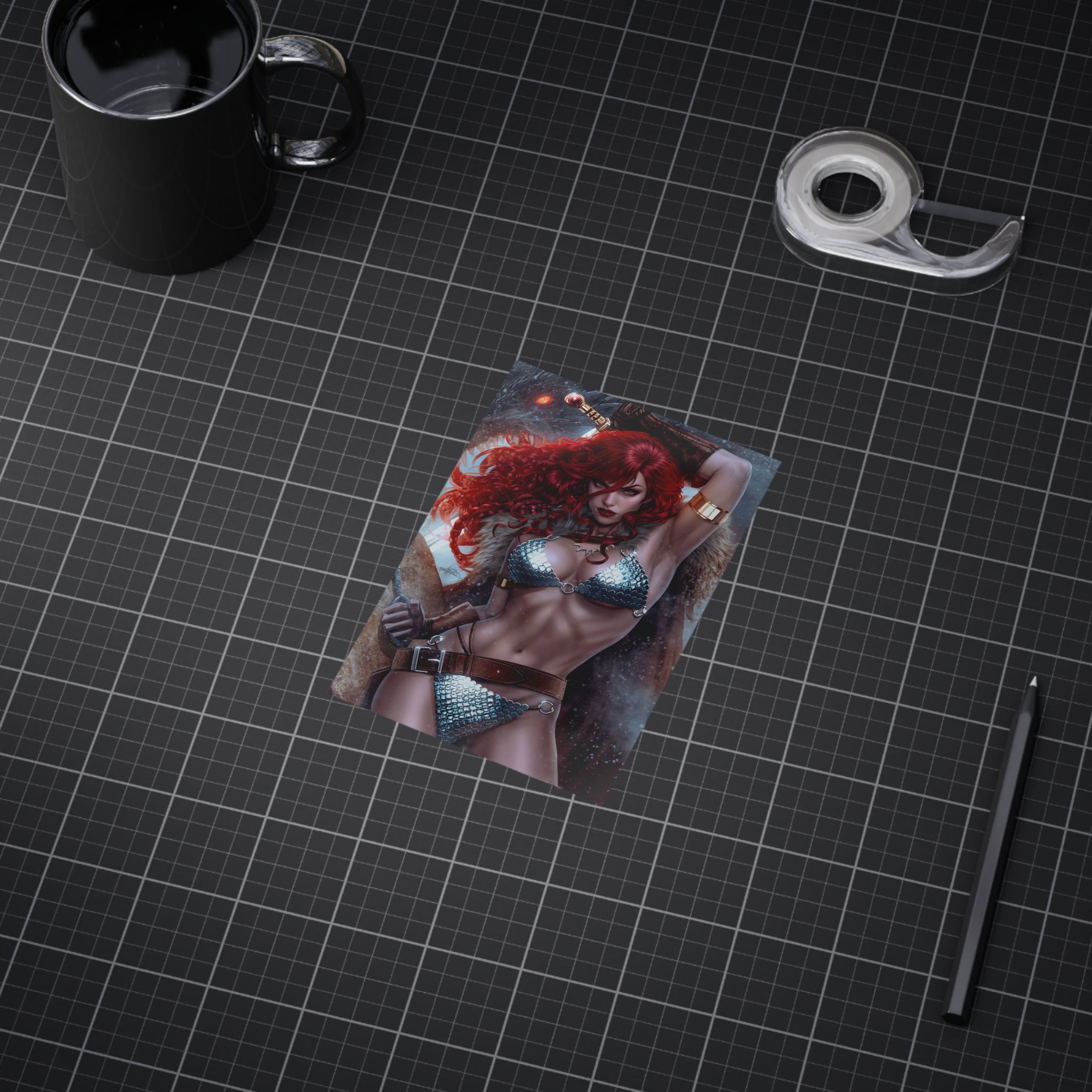 Red Sonja #11 Mini Art Print