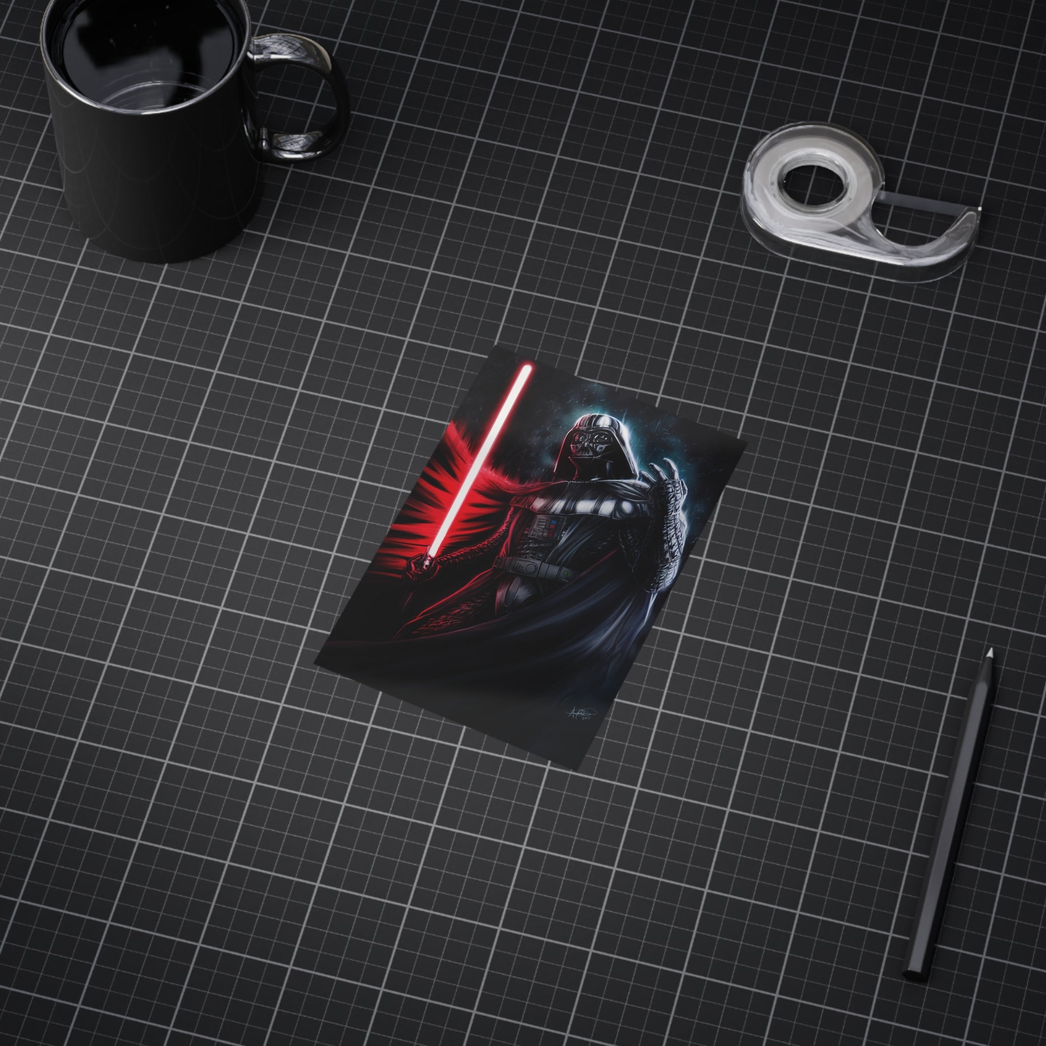 Darth Vader Mini Art Print