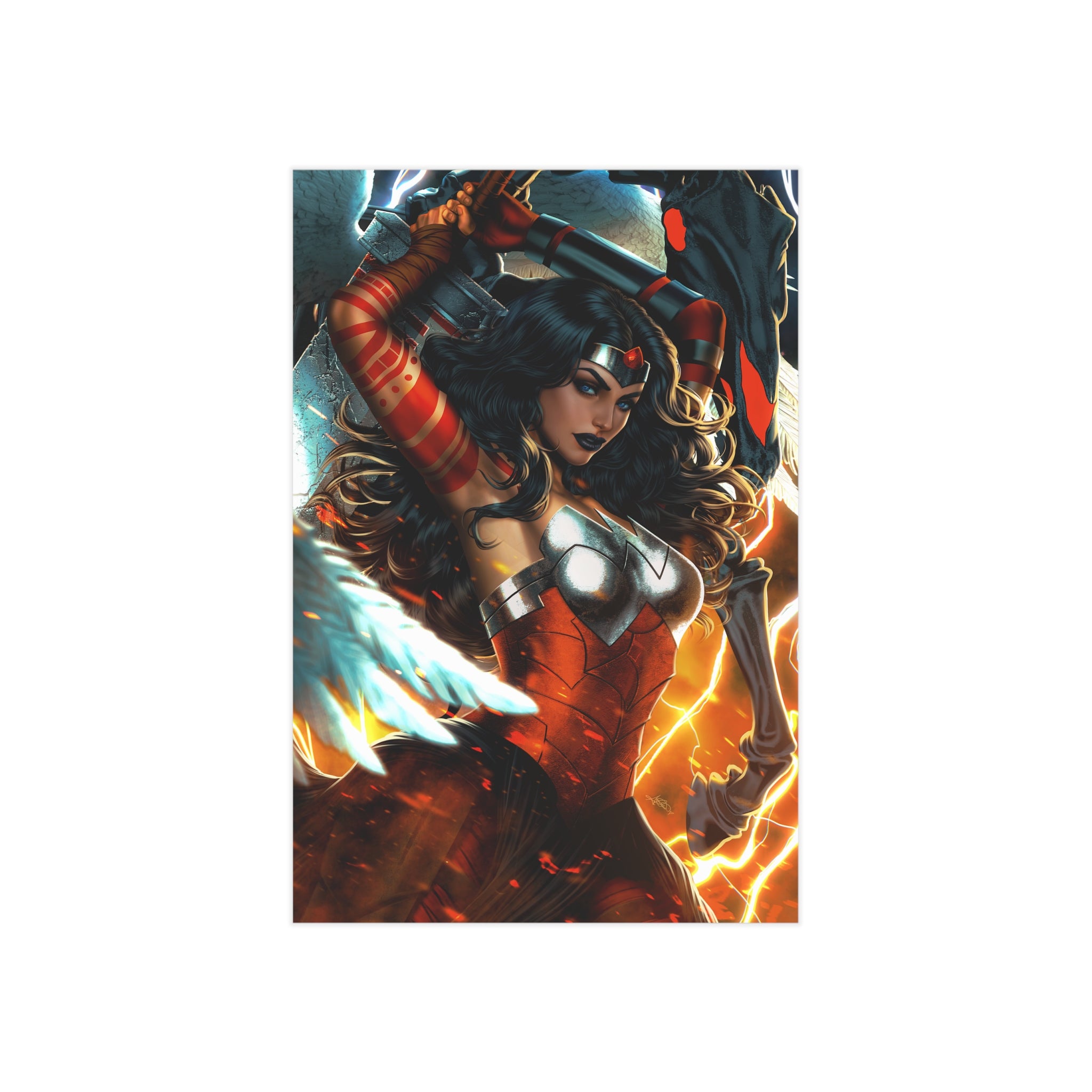 Absolute Wonder Woman #3 Mini Art Print