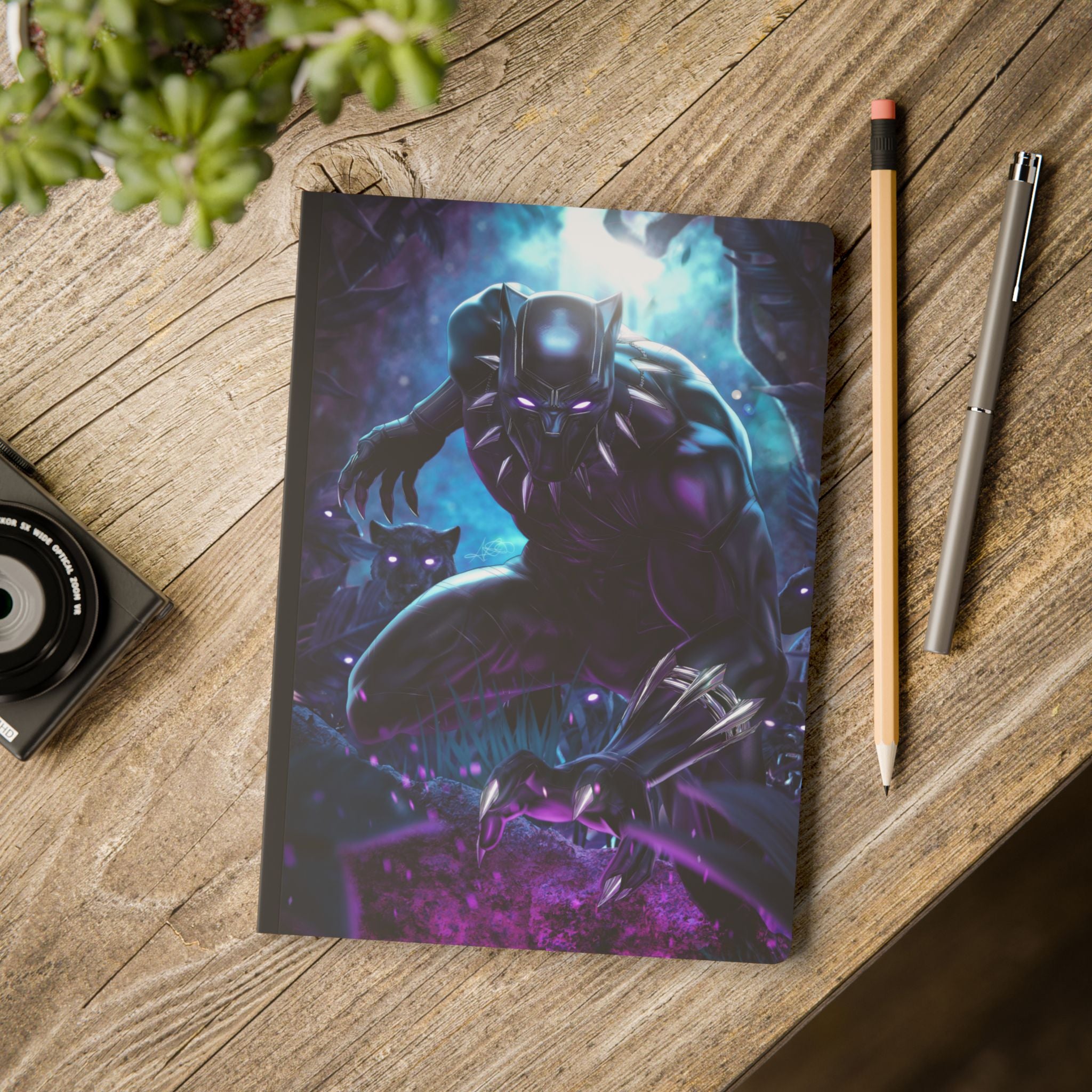 Black Panther Prowl Softcover Journal