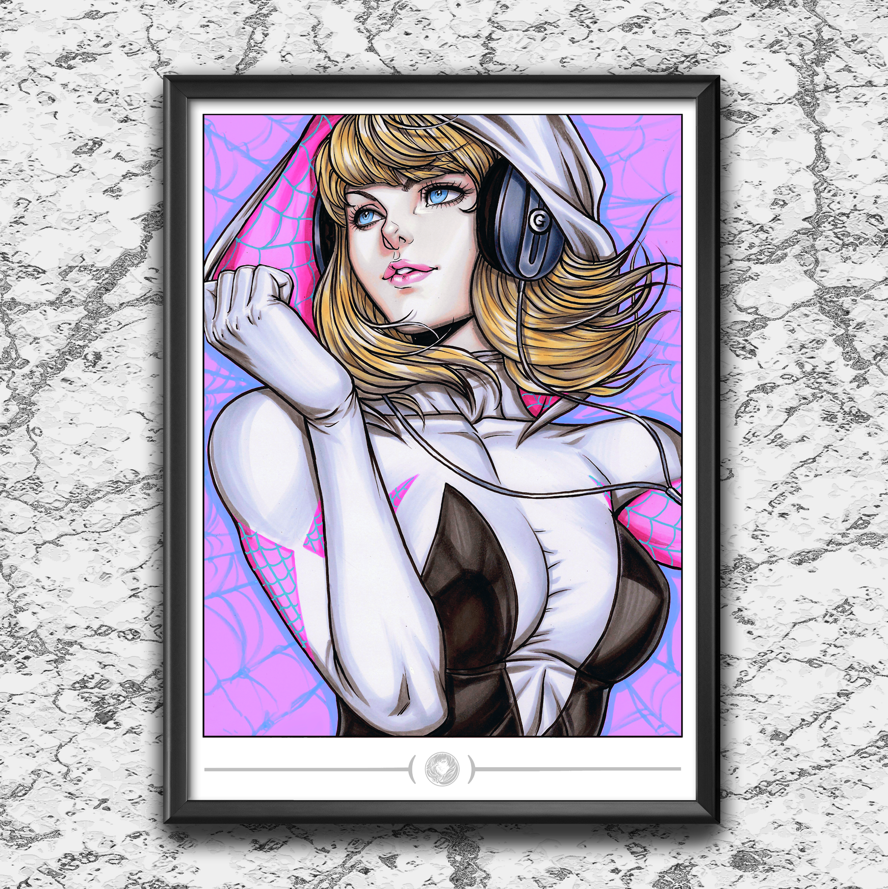 "PREMIUM COLLECTION" Spider-Gwen P ART PRINT