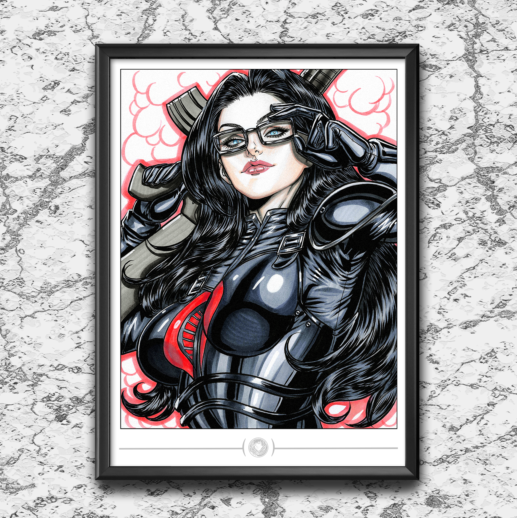 "PREMIUM COLLECTION" BARONESS A ART PRINT