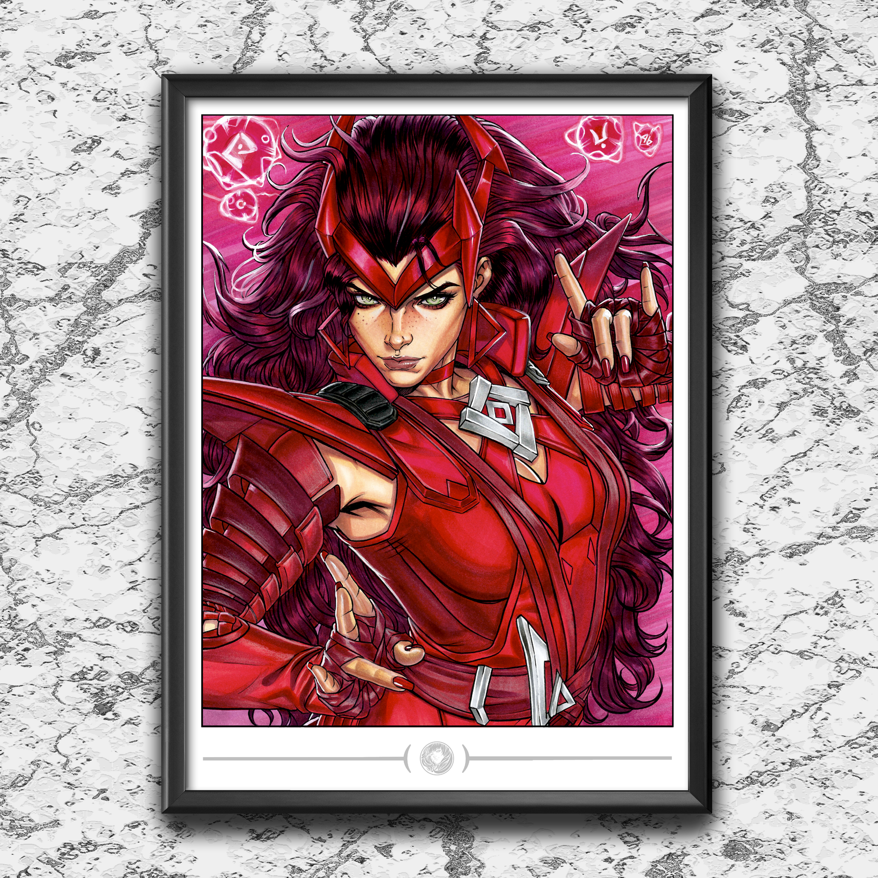 "PREMIUM COLLECTION" Marvel Rivals Scarlet Witch P ART PRINT