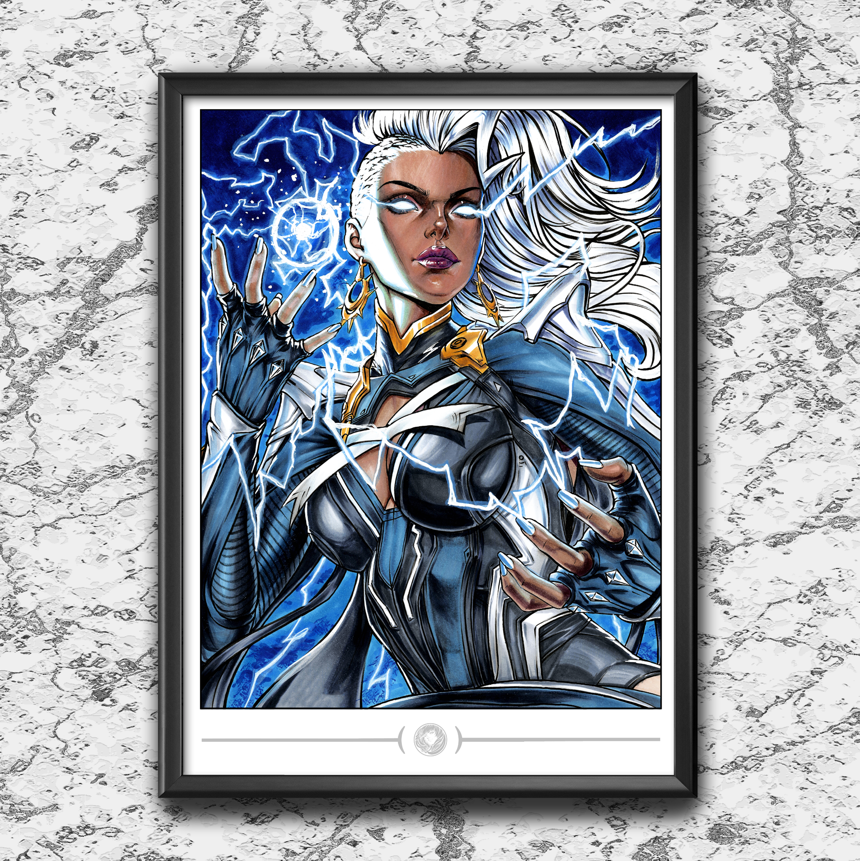 "PREMIUM COLLECTION" MR Storm L ART PRINT