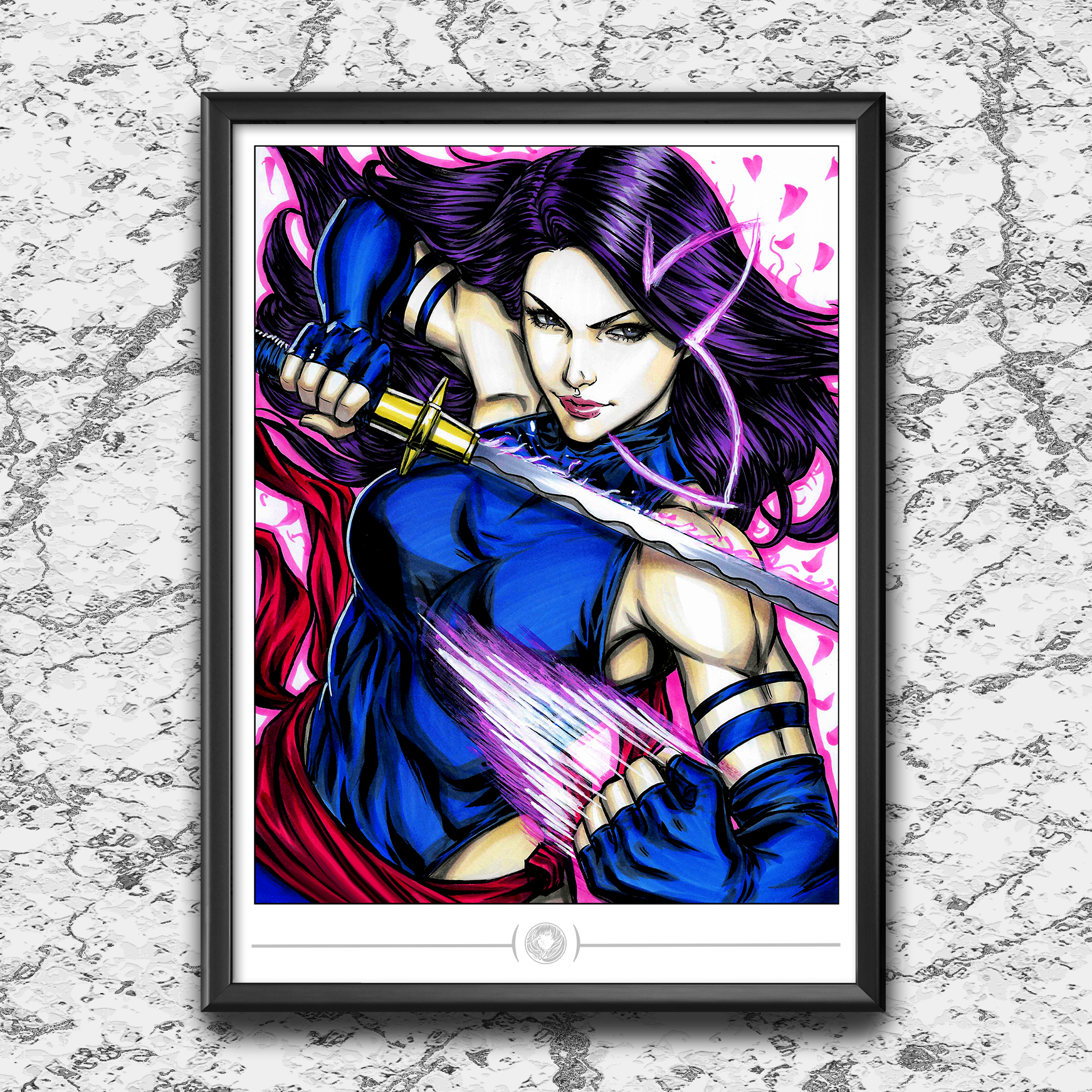 "PREMIUM COLLECTION" Psylocke A ART PRINT