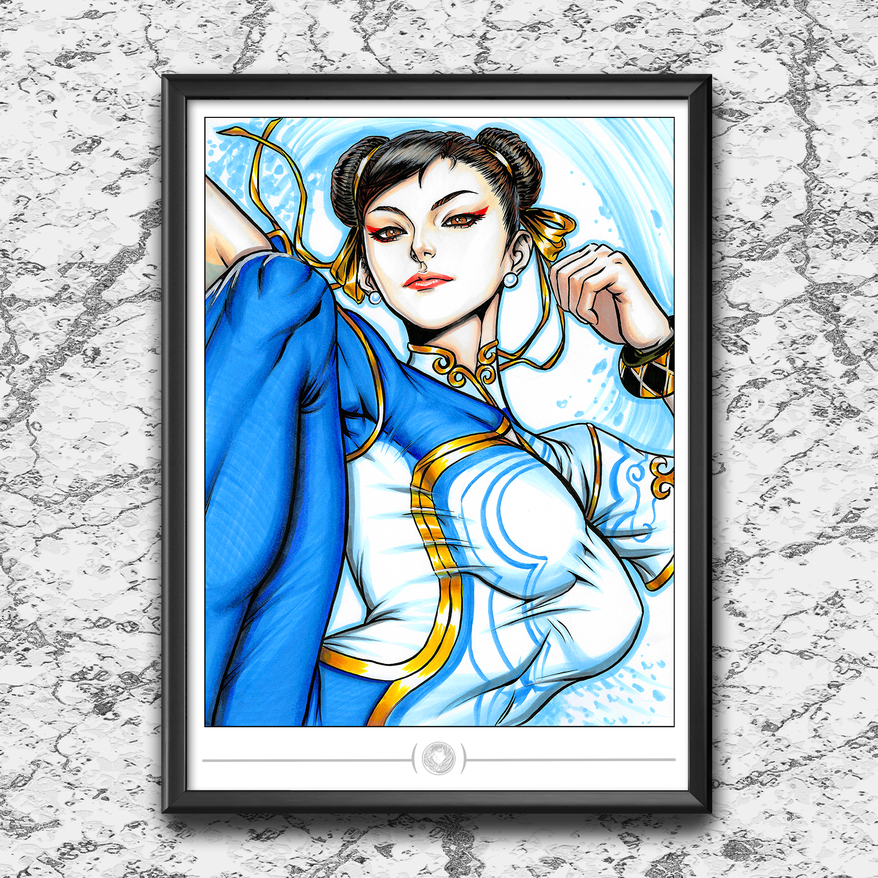"PREMIUM COLLECTION" SF6 CHUN-LI  A ART PRINT