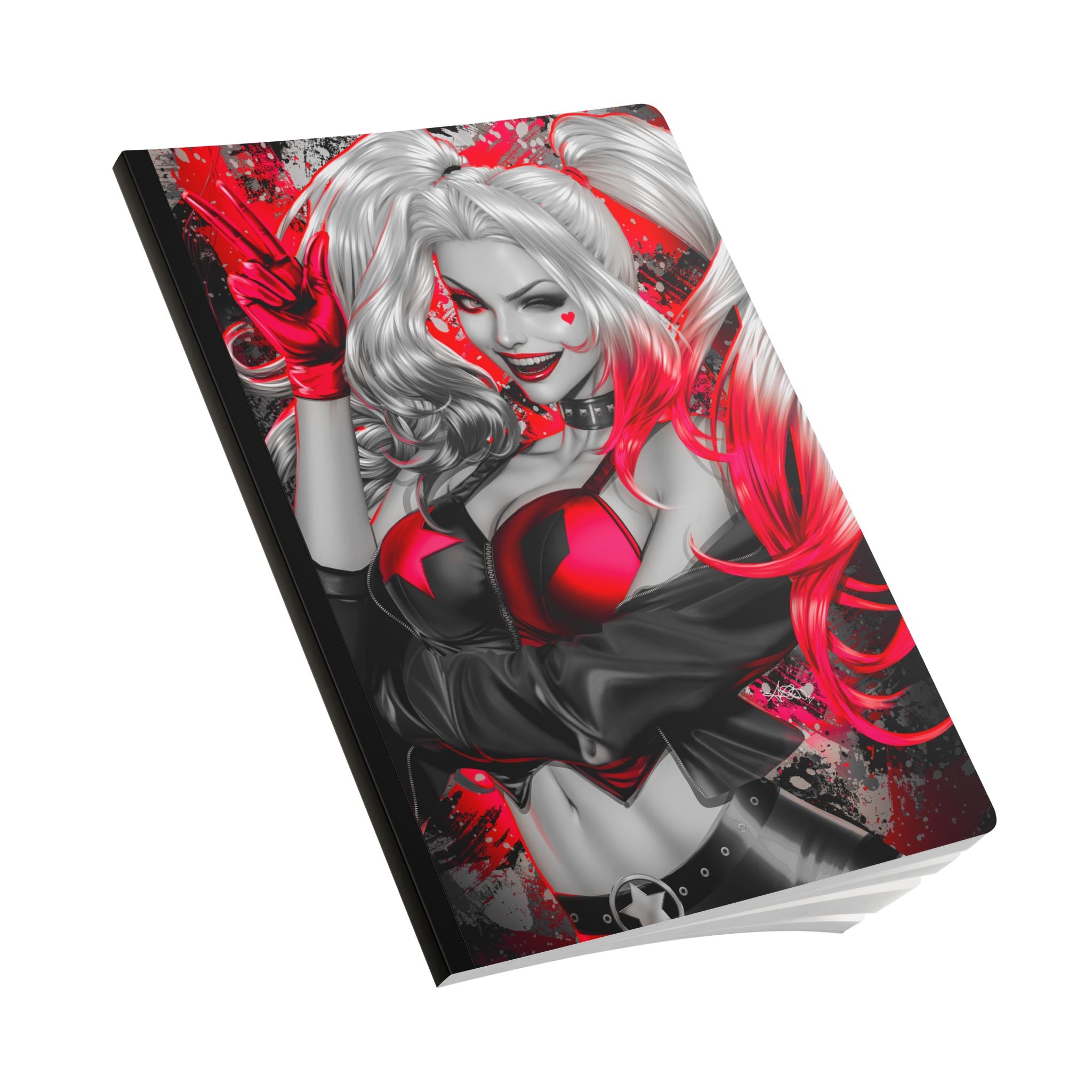 Harley Quinn: Black+White+Redder #6 Softcover Journal
