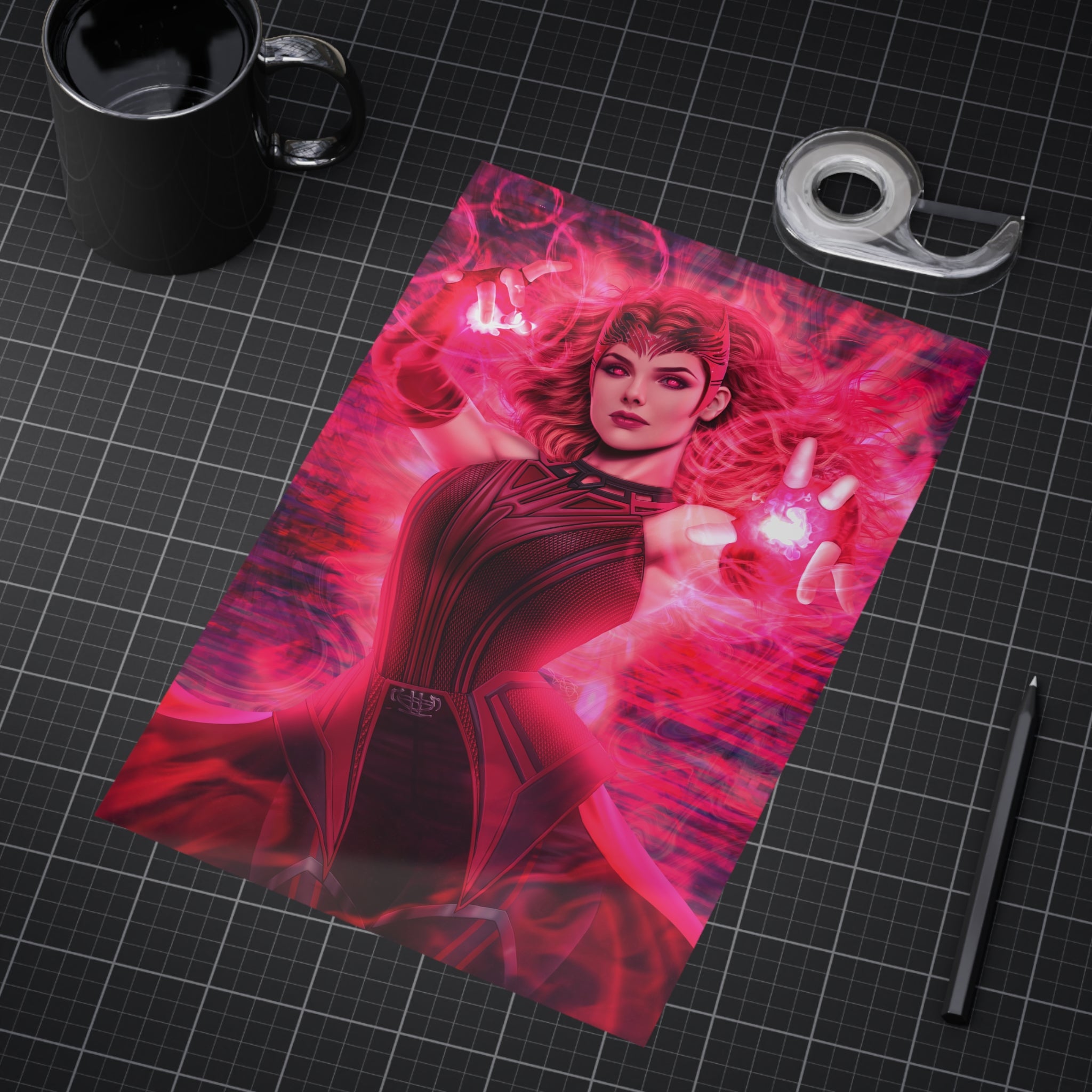 Scarlet Witch "Wandavision" Edition Mini Art Print