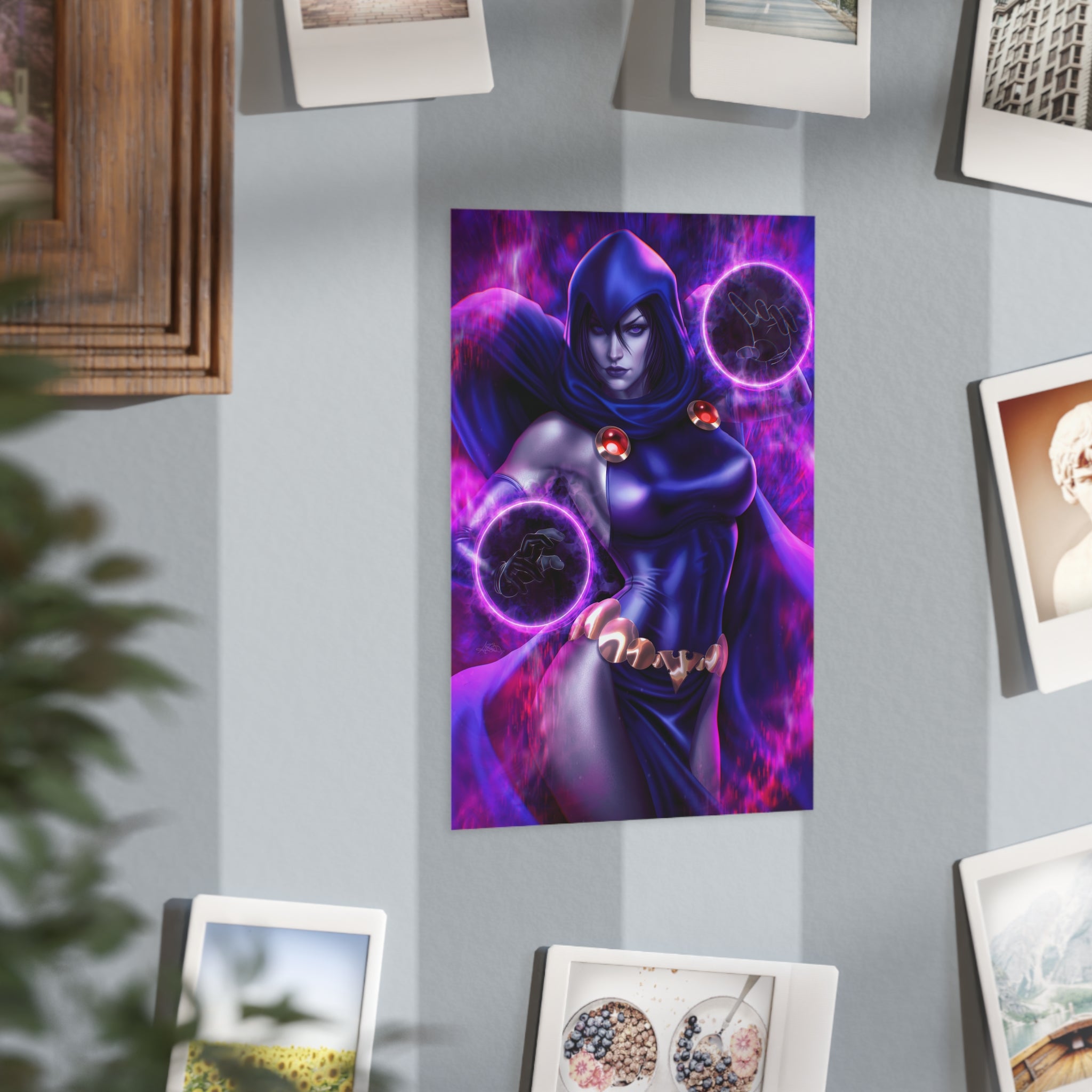 Raven "Mystic" Mini Art Print