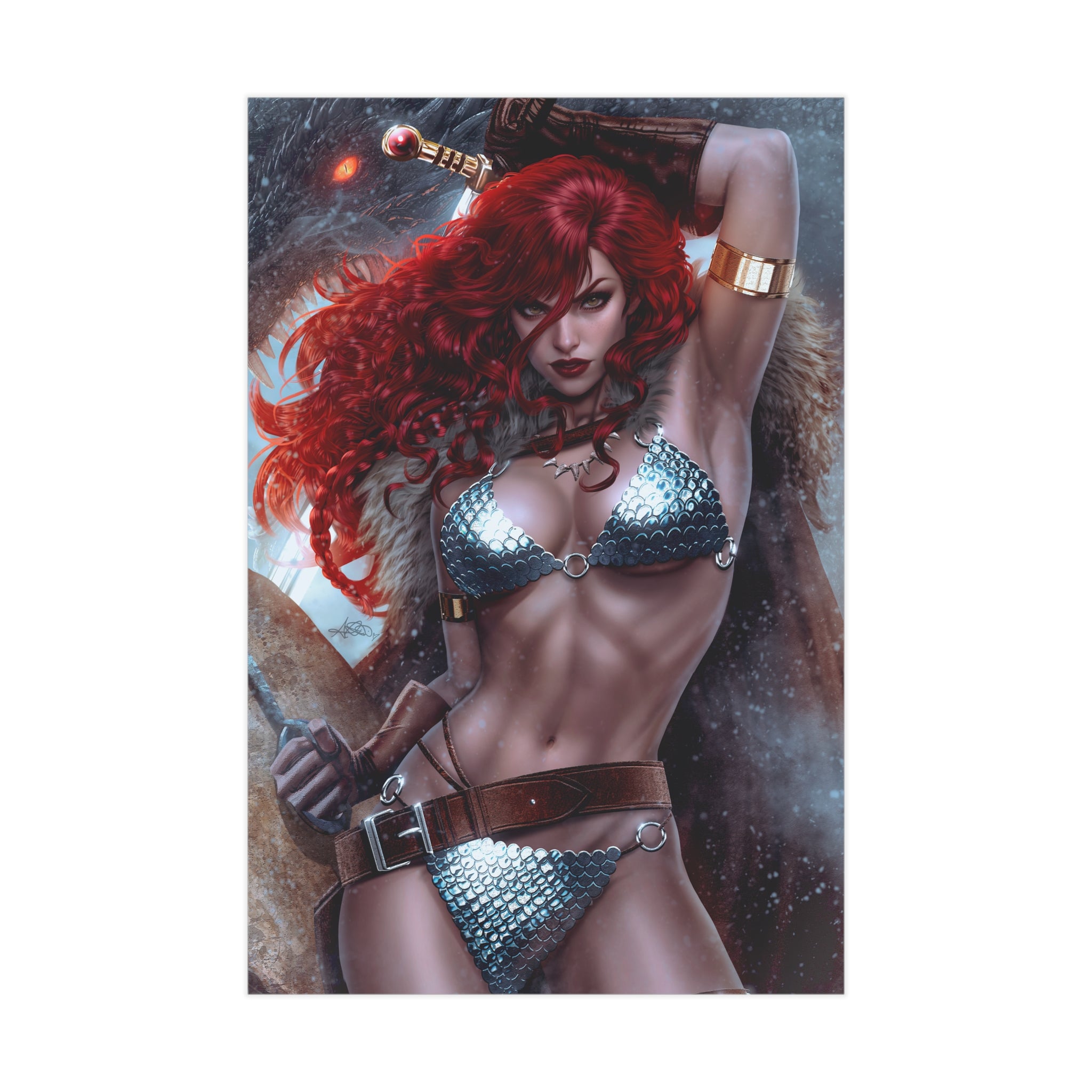 Red Sonja #11 Mini Art Print