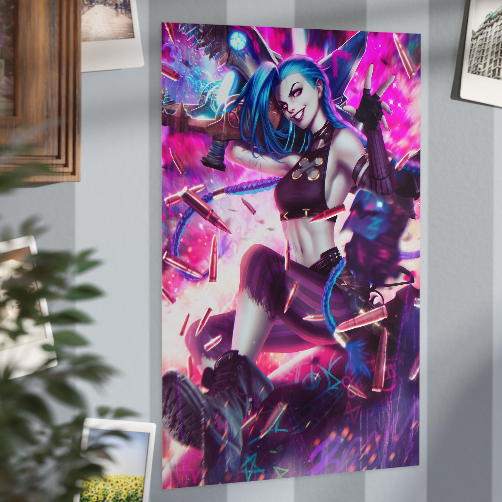 Jinx "Arcane" Mini Art Print