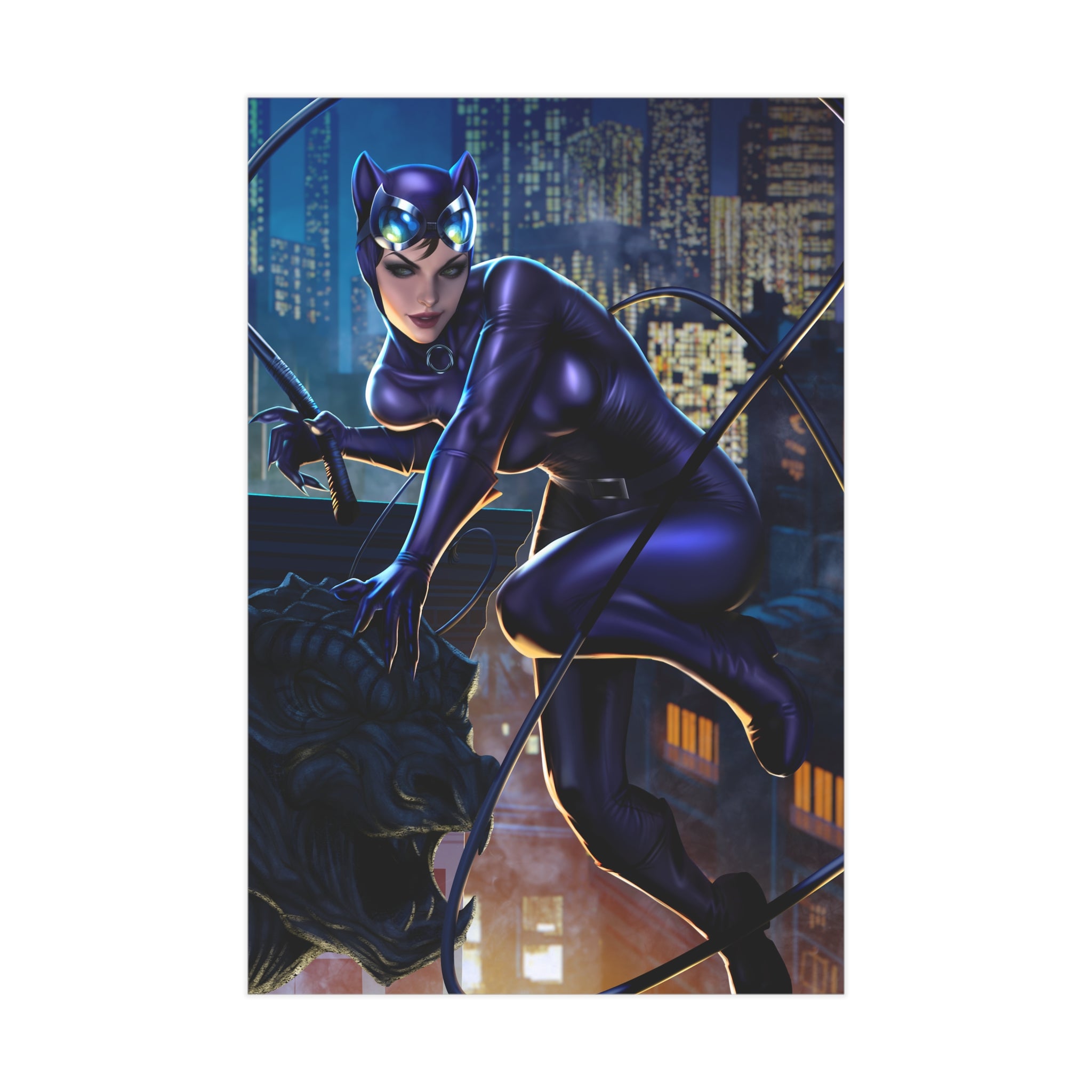 Batman #609 Catwoman Mini Art Print