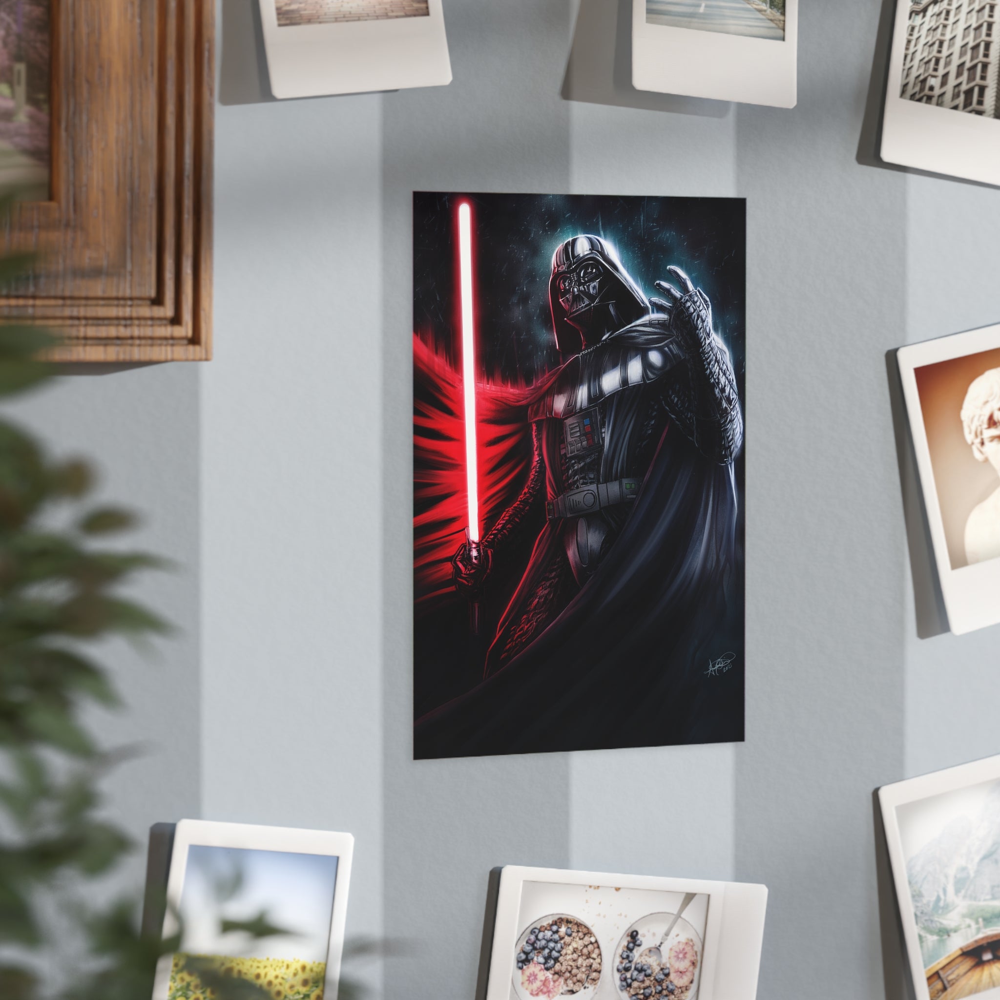 Darth Vader Mini Art Print