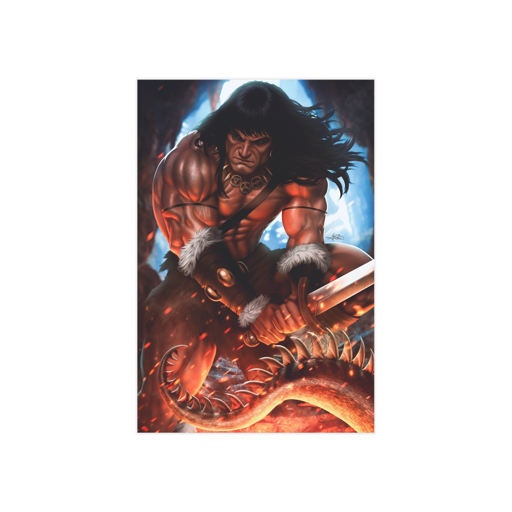 Conan: The Barbarian Mini Art Print
