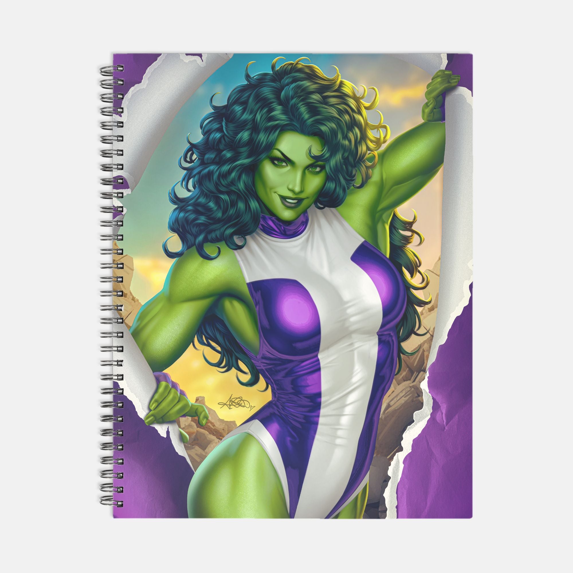 The Sensational She-Hulk Notebook Softcover Spiral 8.5 x 11
