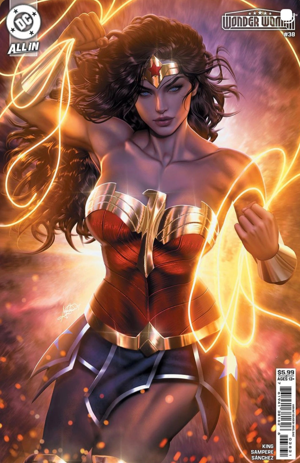Wonder Woman #38 CVR C Variant Card Stock Cover