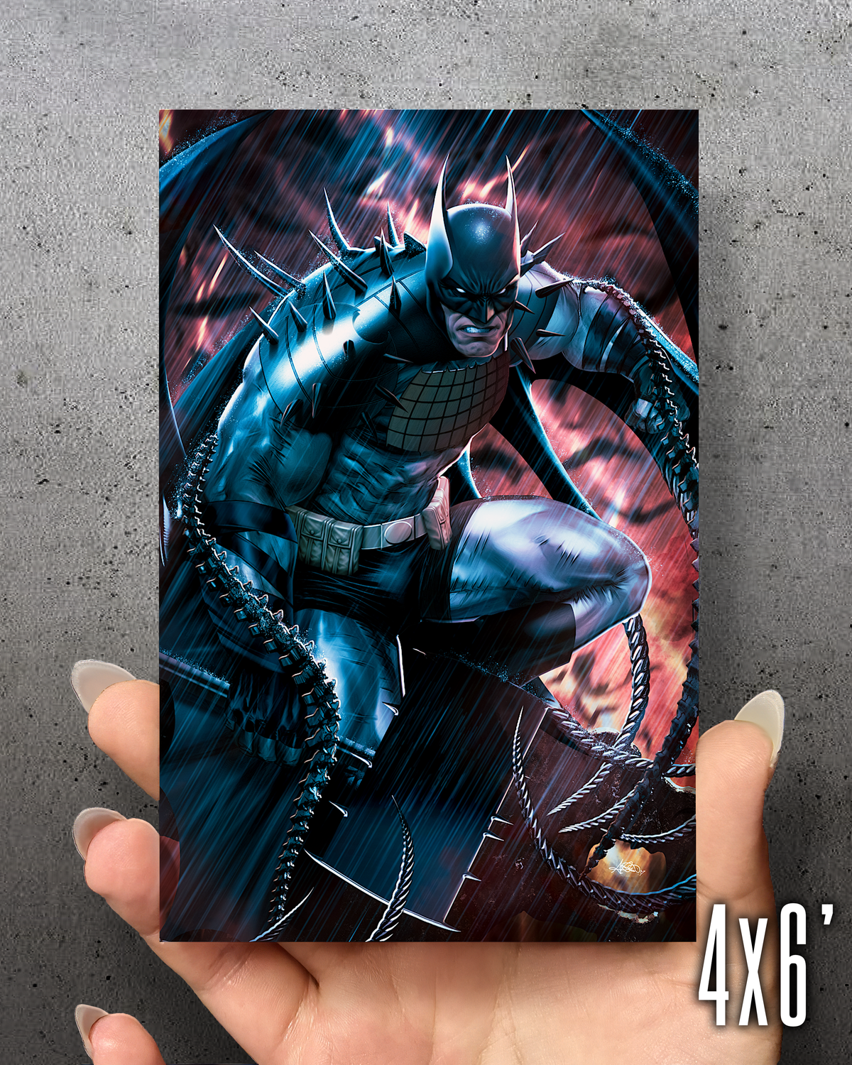 Absolute Batman #4 v1 Mini Art Print 4x6