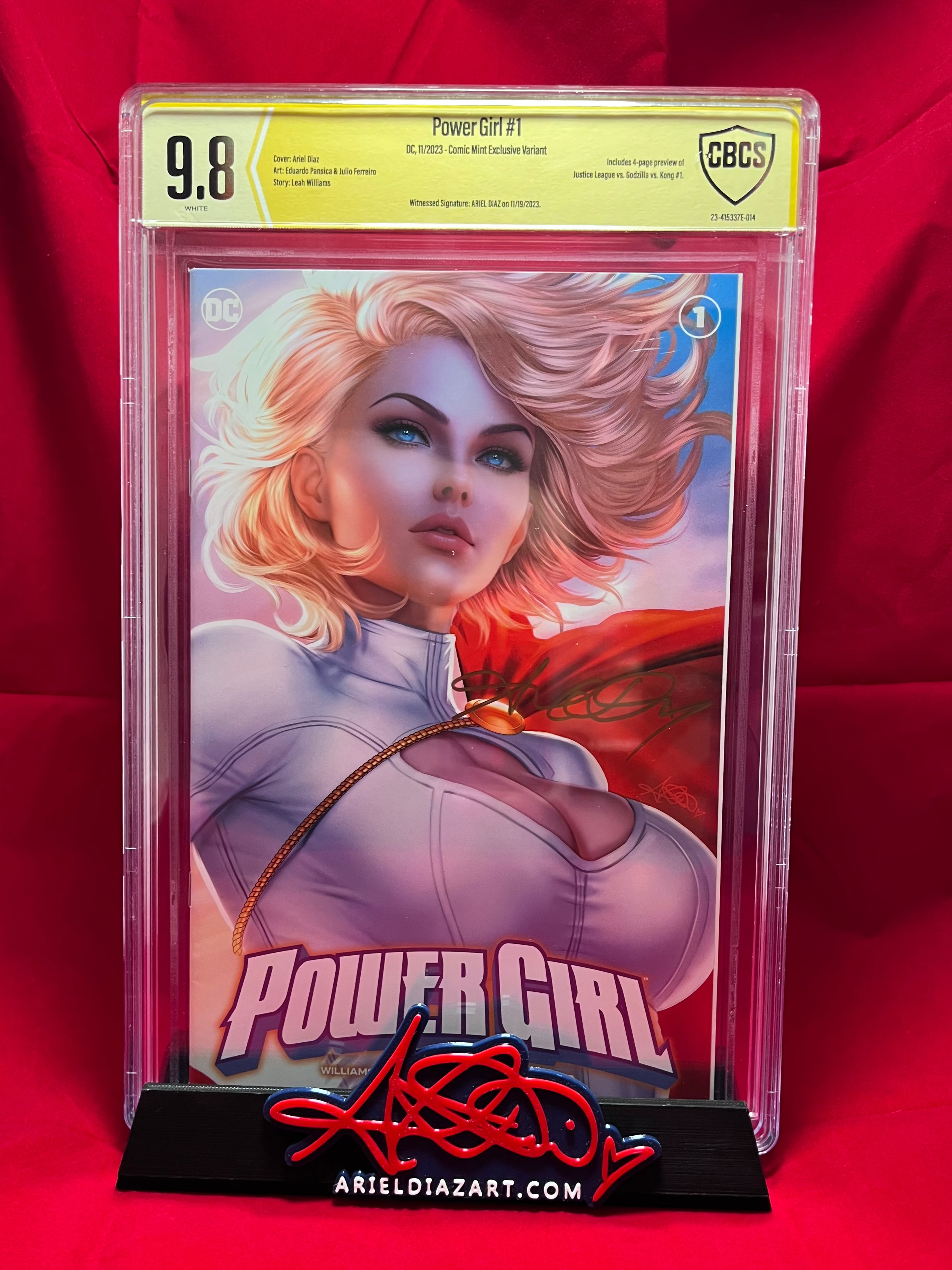 CBCS [9.8] Signed Powergirl #1