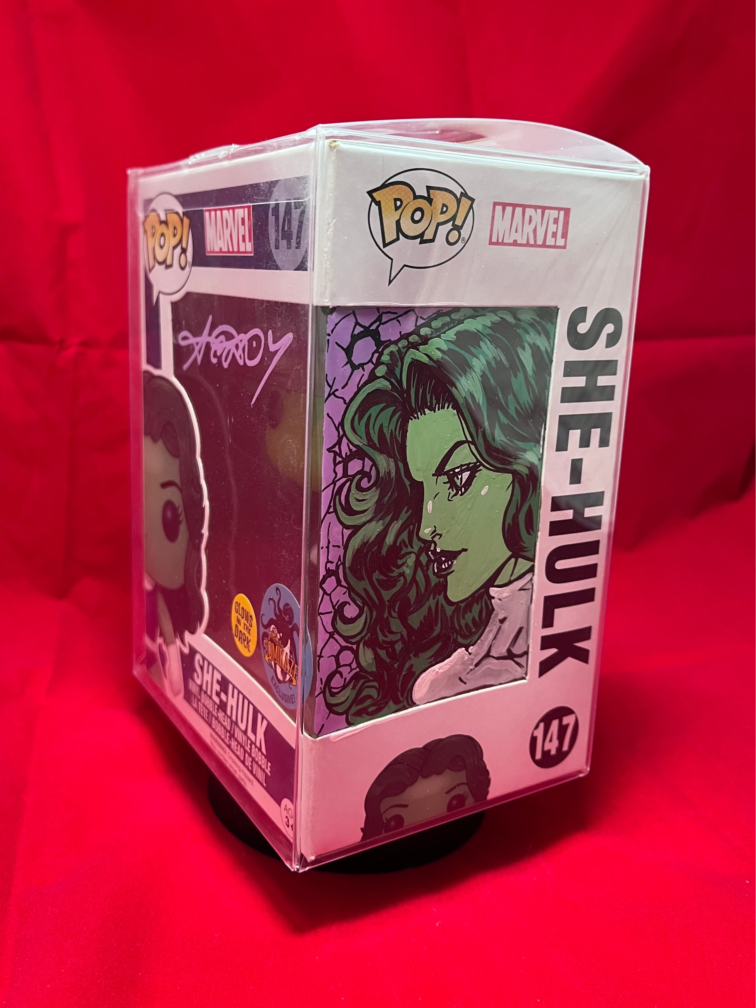 Remarked Funko Pop She-Hulk 147