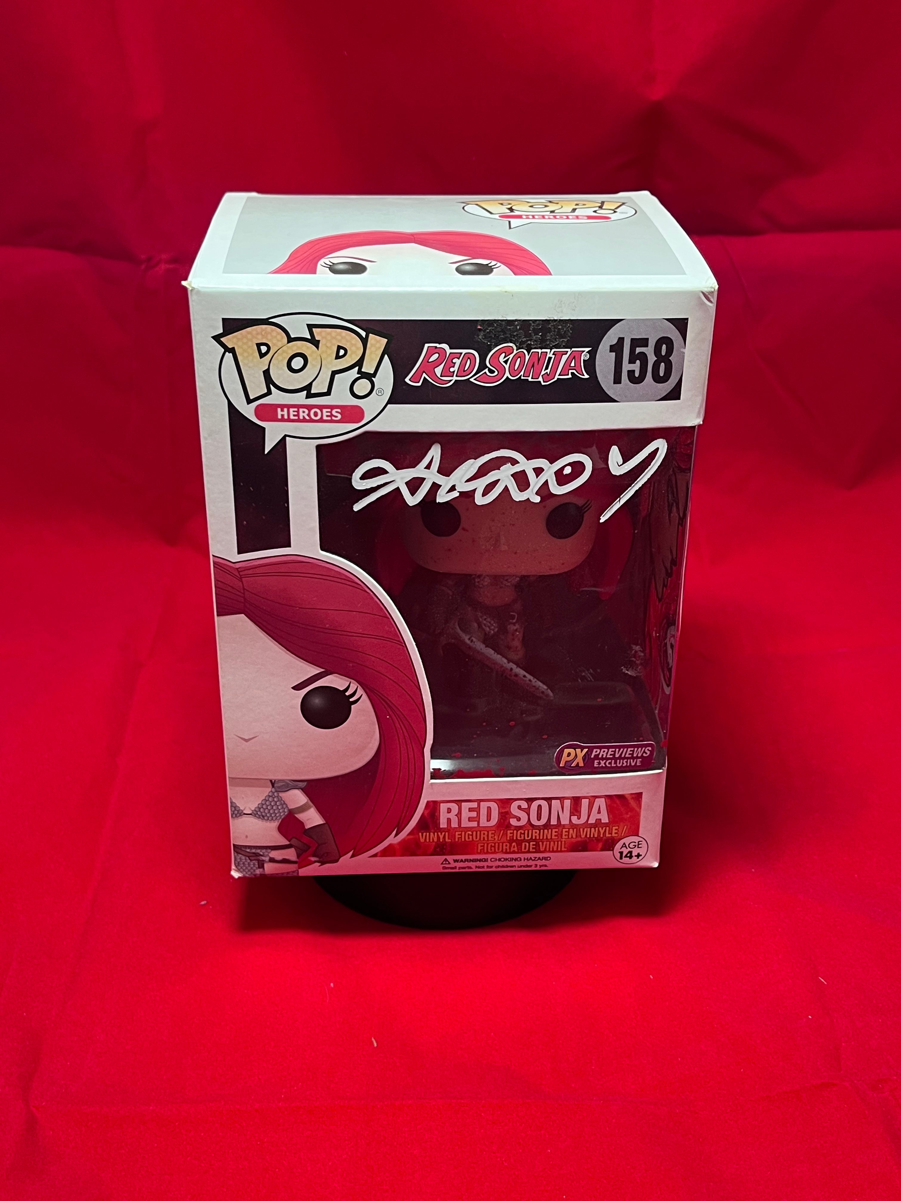 Remarked Funko Pop Red Sonja 158