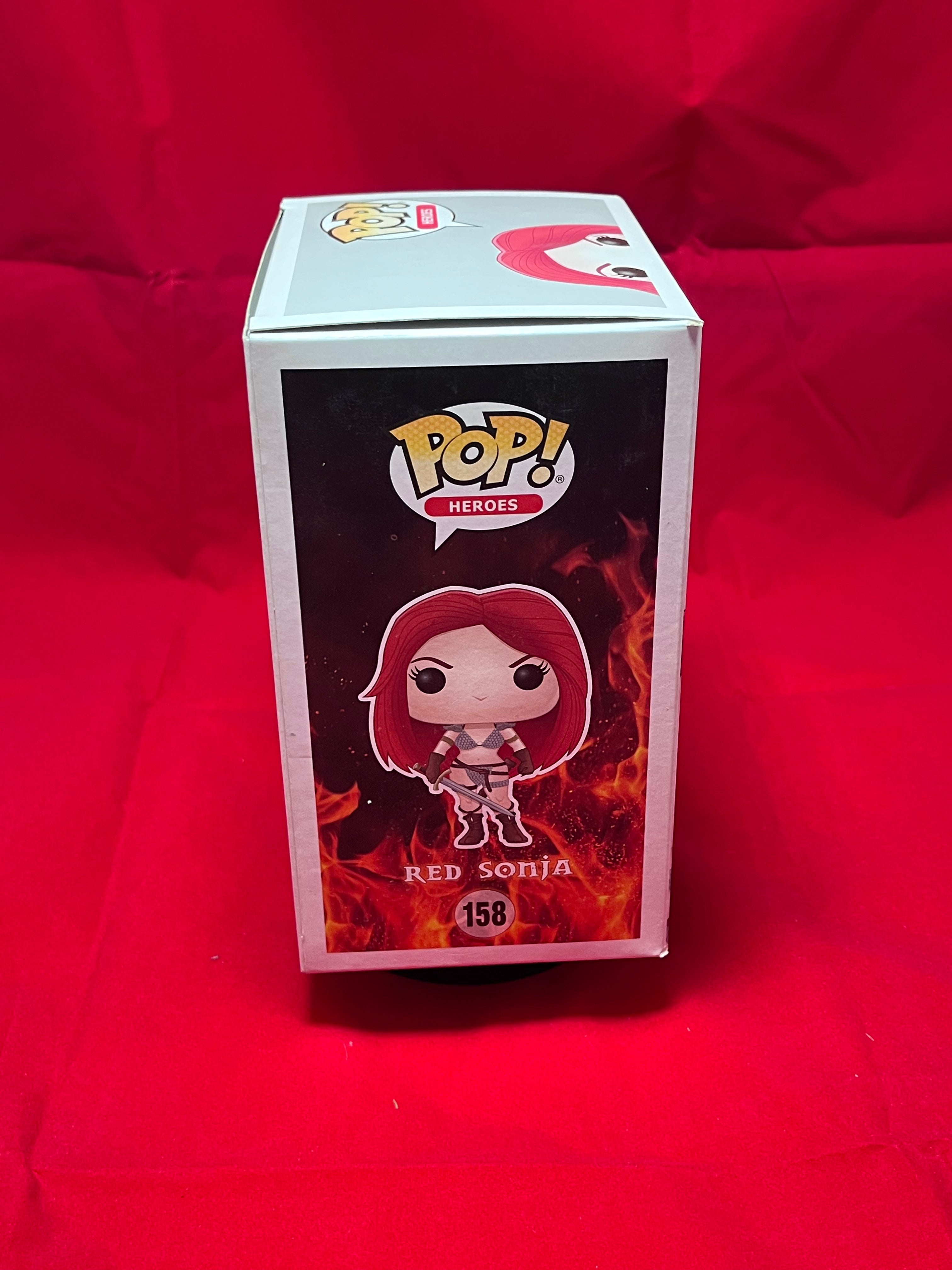 Remarked Funko Pop Red Sonja 158