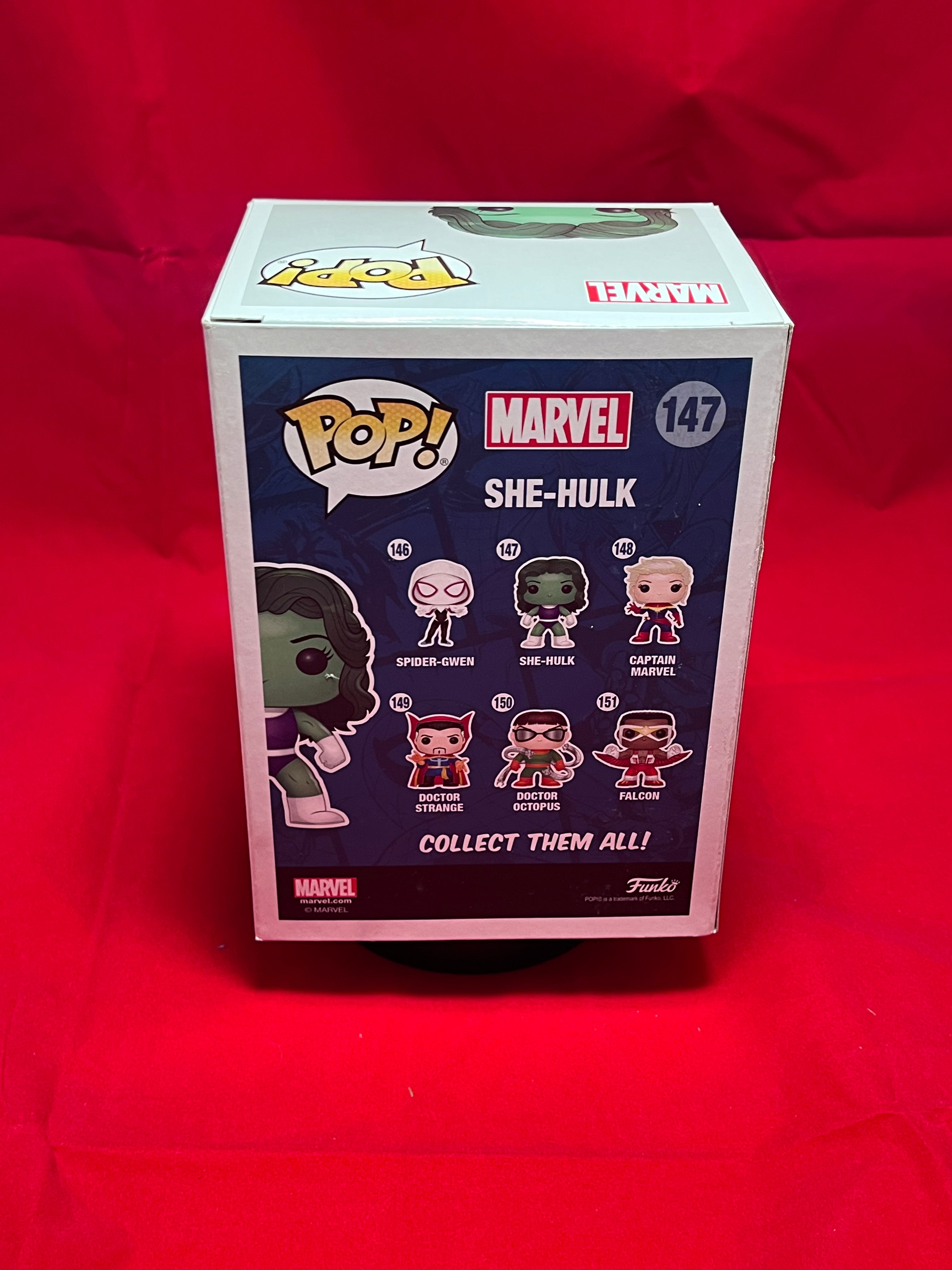Remarked Funko Pop She-Hulk 147
