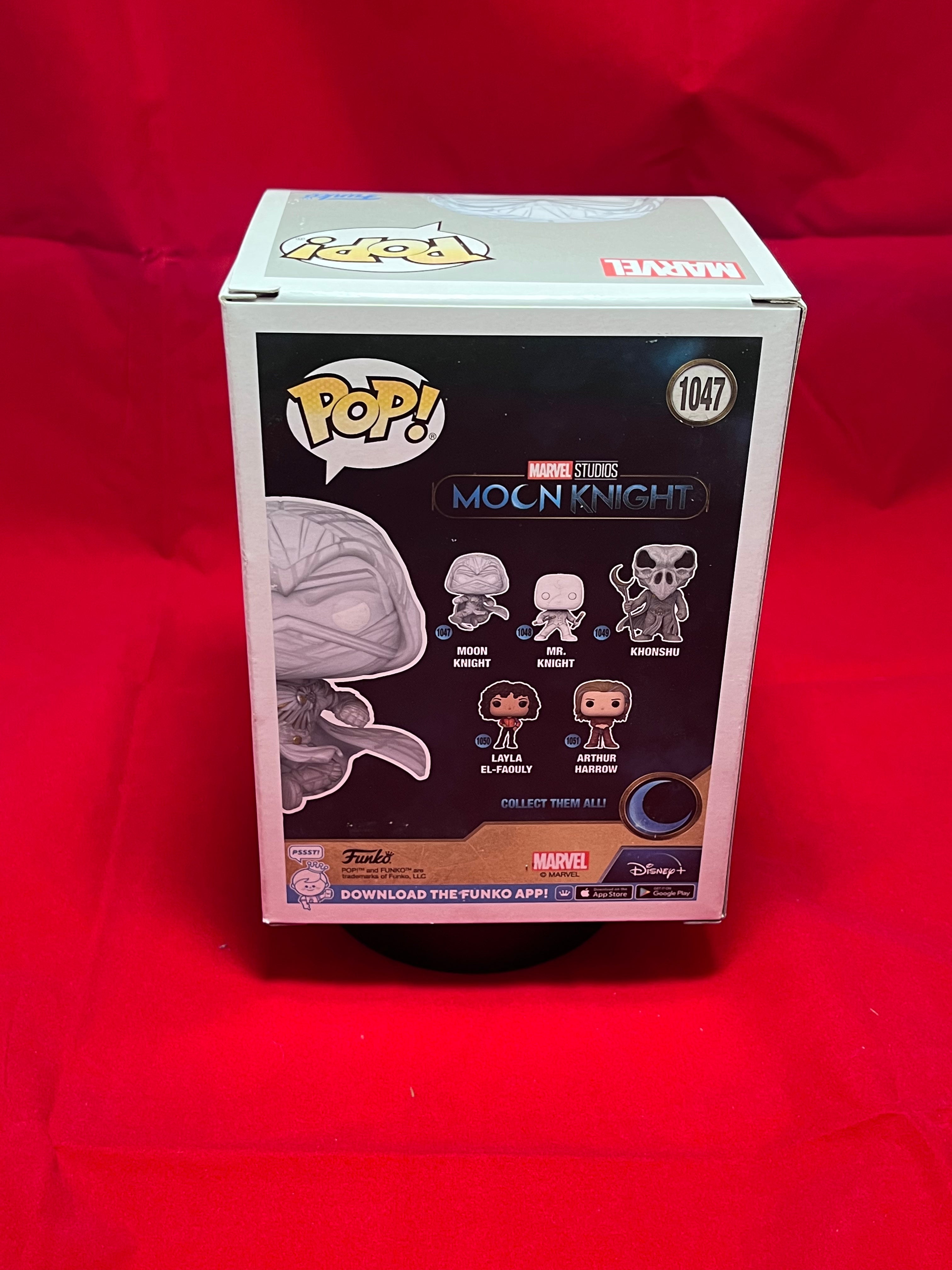 Remarked Funko Pop Moon-Knight 1047
