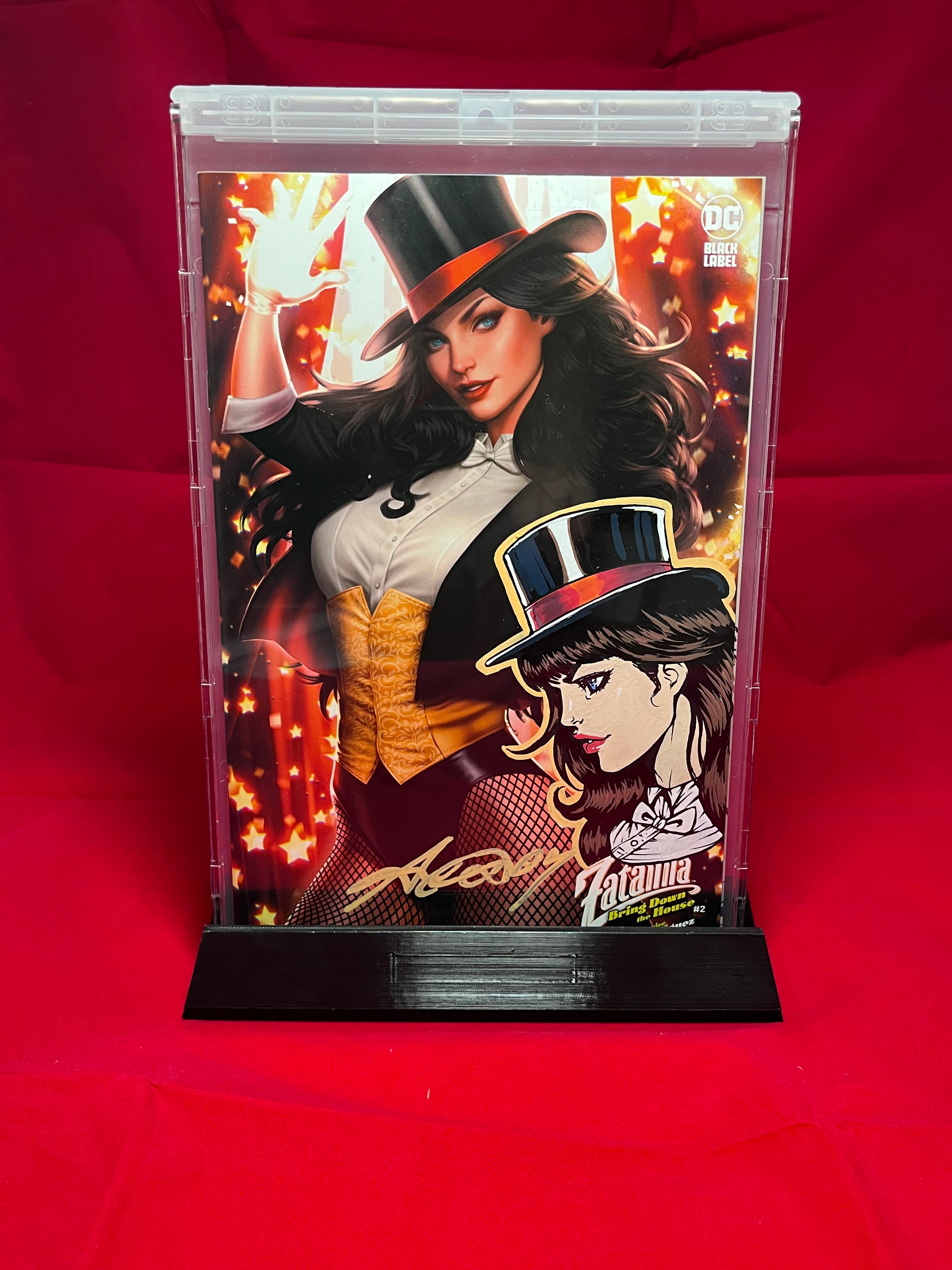 ADA Zatanna: Bring Down the House #3 Remarked & Signed Trade Variant